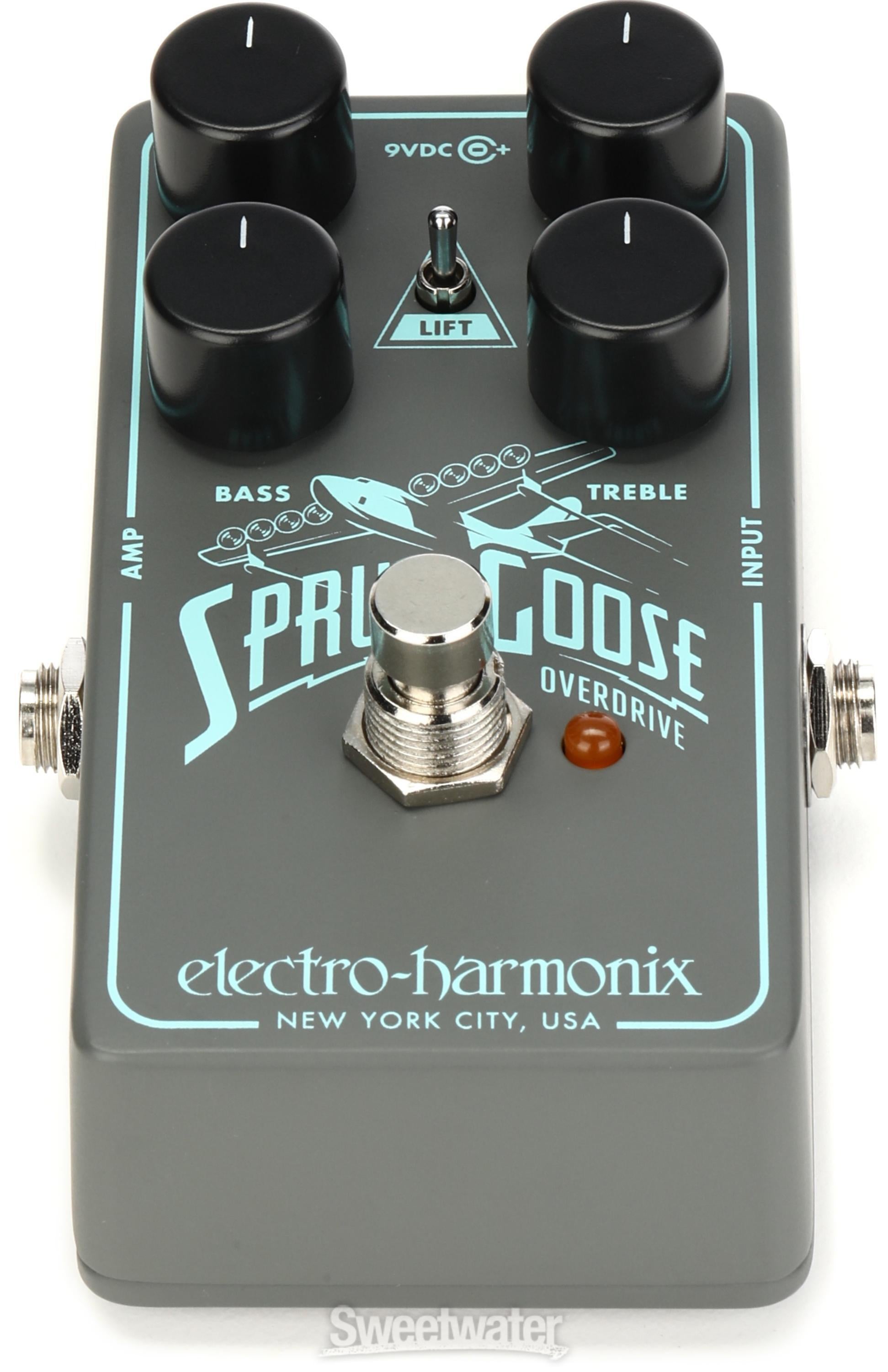 Electro-Harmonix Spruce Goose Overdrive Effects Pedal | Sweetwater