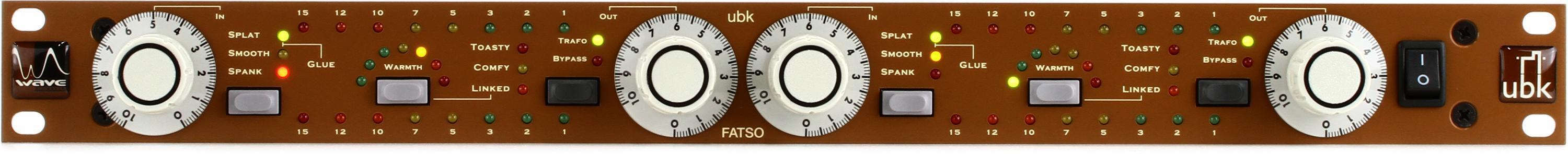 Wave Distribution UBK Fatso Dual Channel Compressor | Sweetwater Wave Distribution UBK Fatso Dual Channel Compressor | Sweetwater