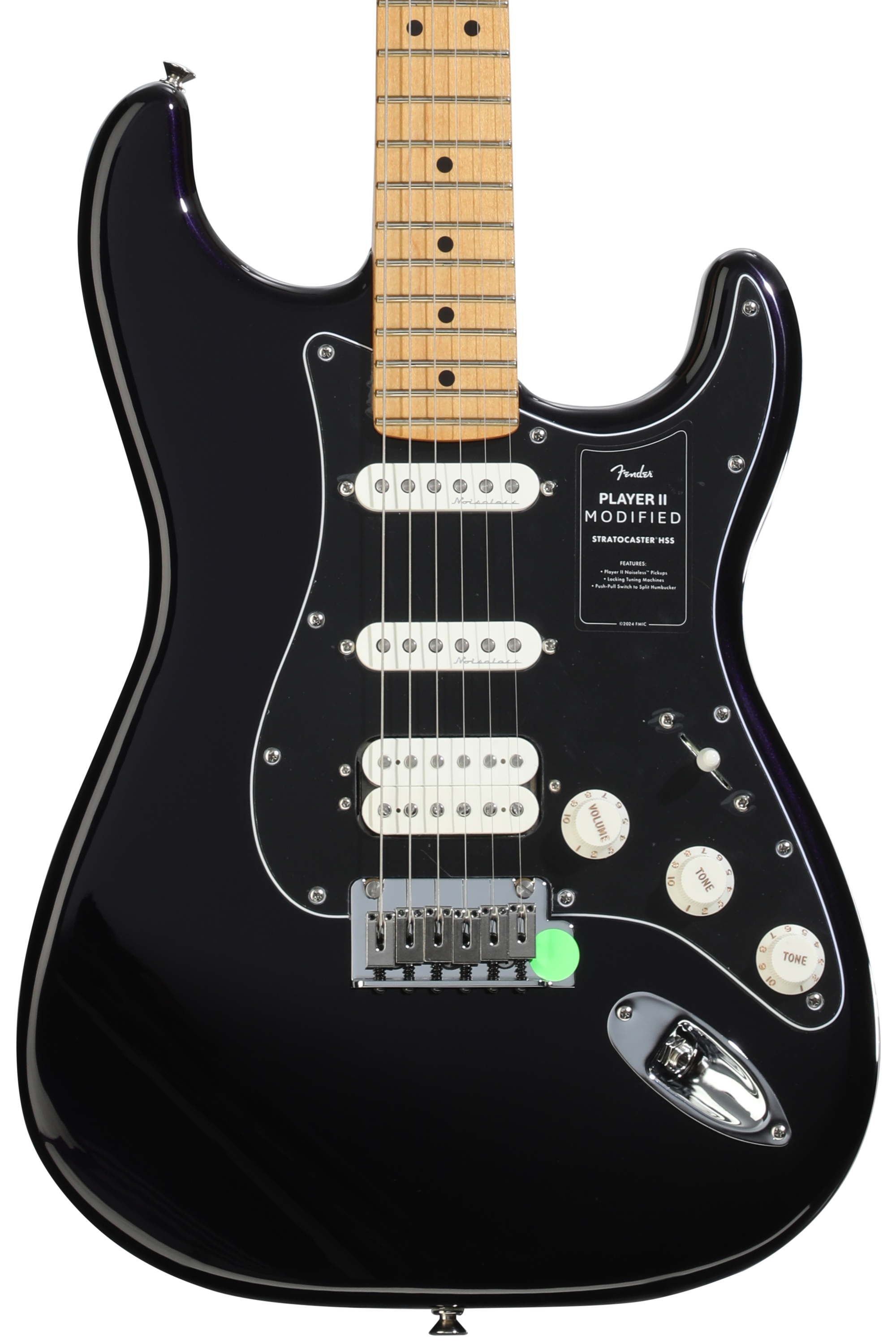 Fender American Performer Stratocaster HSS - Black with Maple