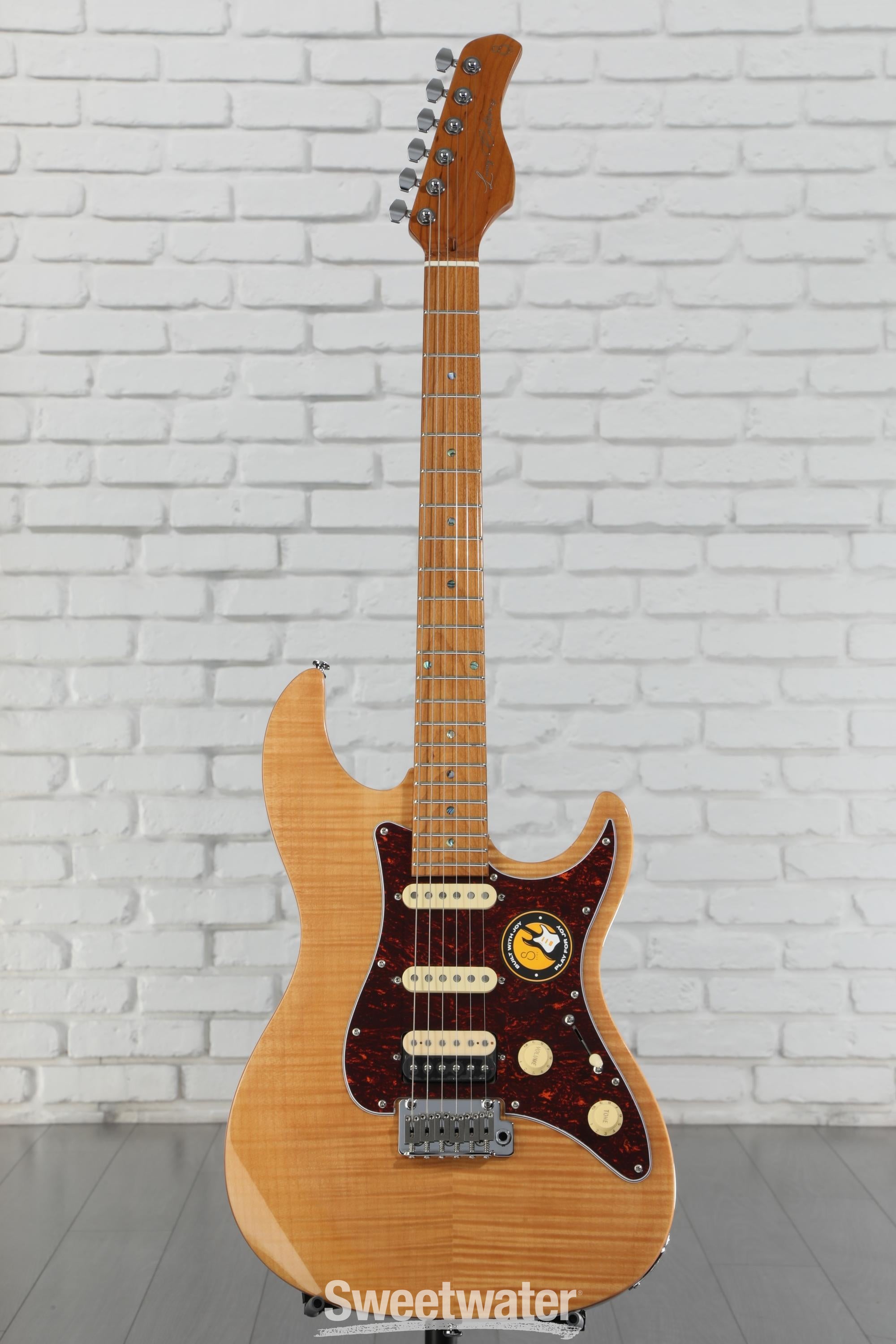 SIRE S7 FM 美品 ストラトキャスター 送料込 Sire Larry Carlton S7 FM Electric Guitar - Natural | Sweetwater