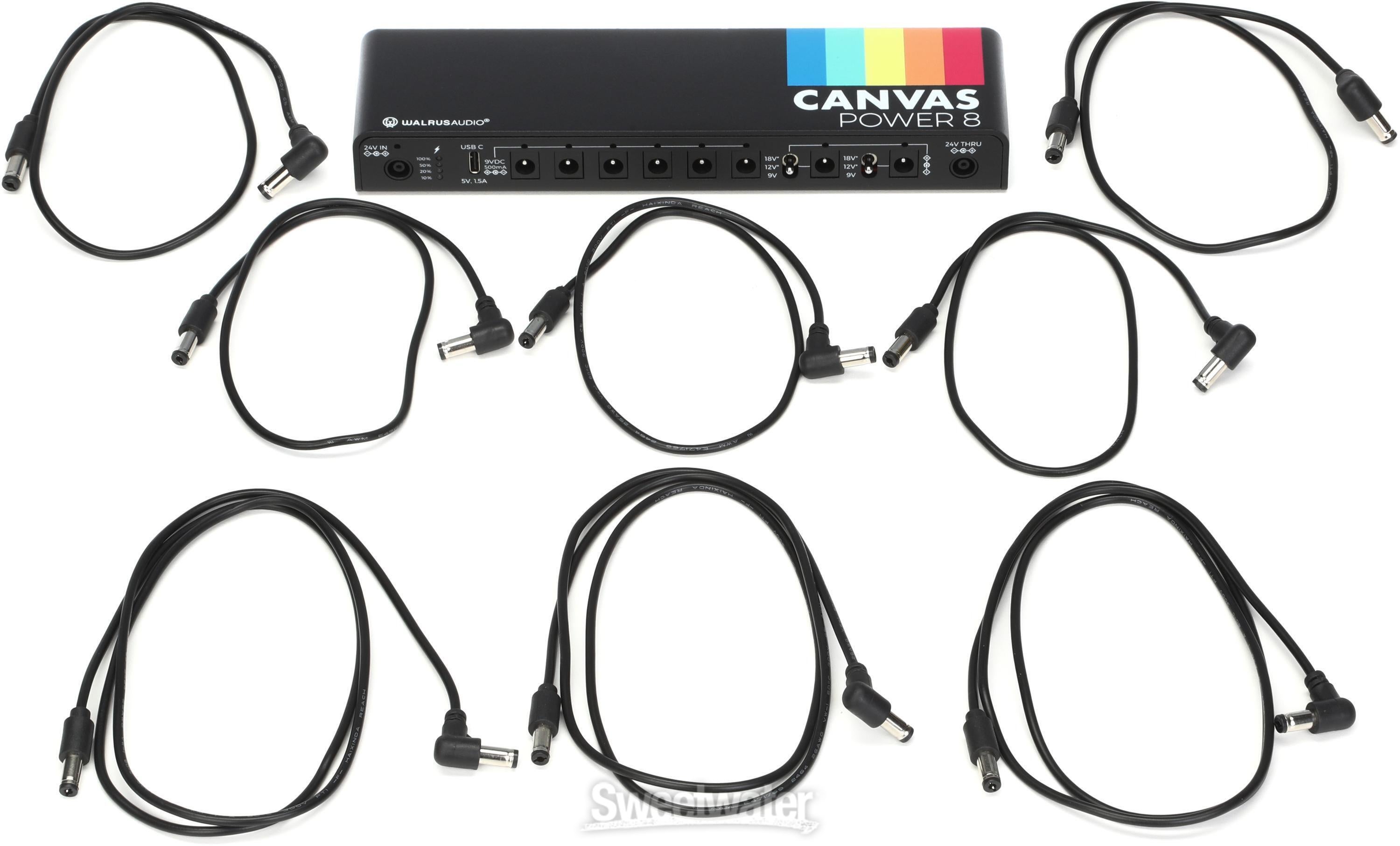Walrus Audio Canvas Power 8 Link Pedal Power Supply | Sweetwater