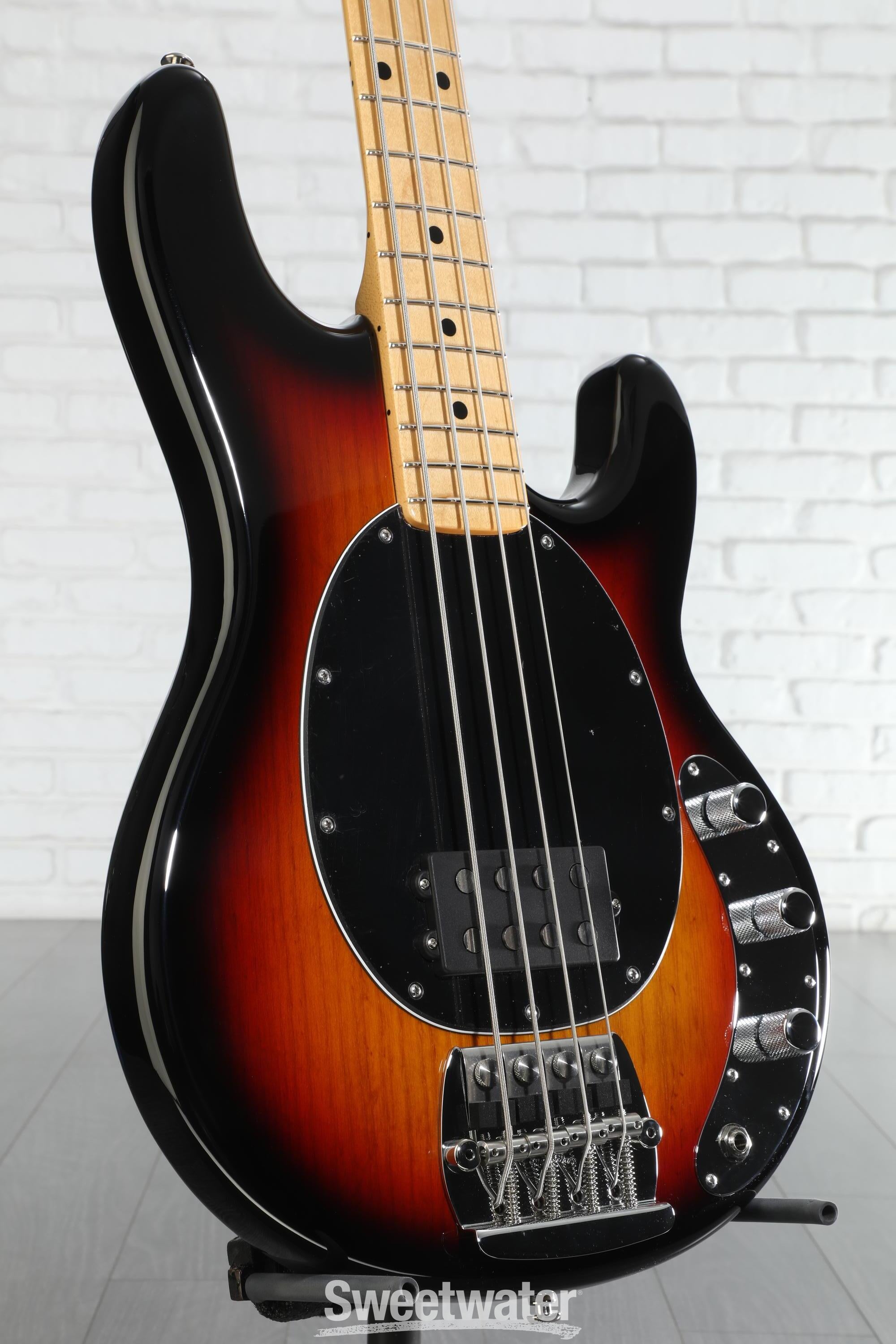 Ernie Ball Music Man Retro '70s StingRay Bass Guitar - Sunburst