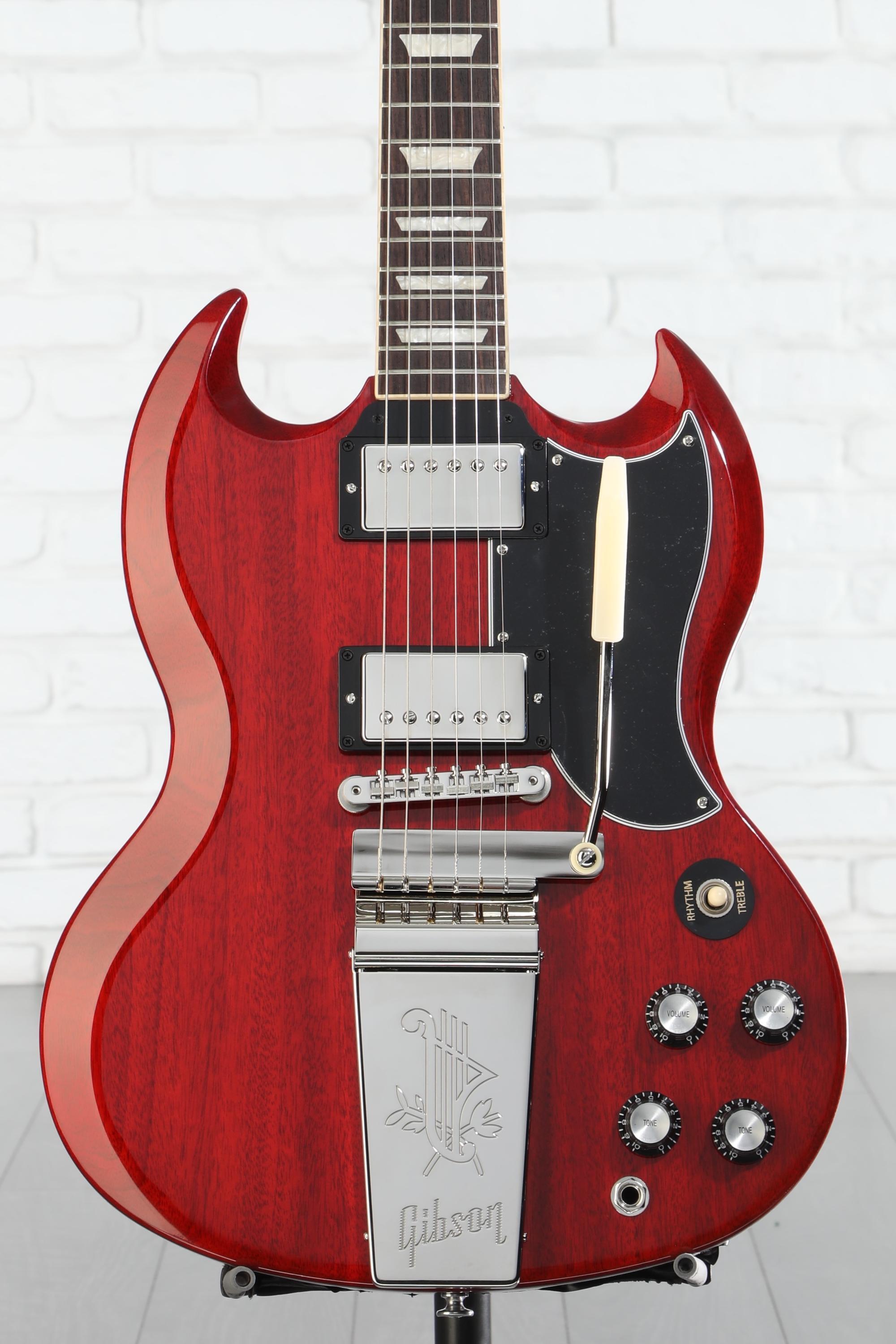 ギター Gibson SG standard 61 maestro vibrola Gibson SG Standard '61 Maestro Vibrola Vintage Cherry