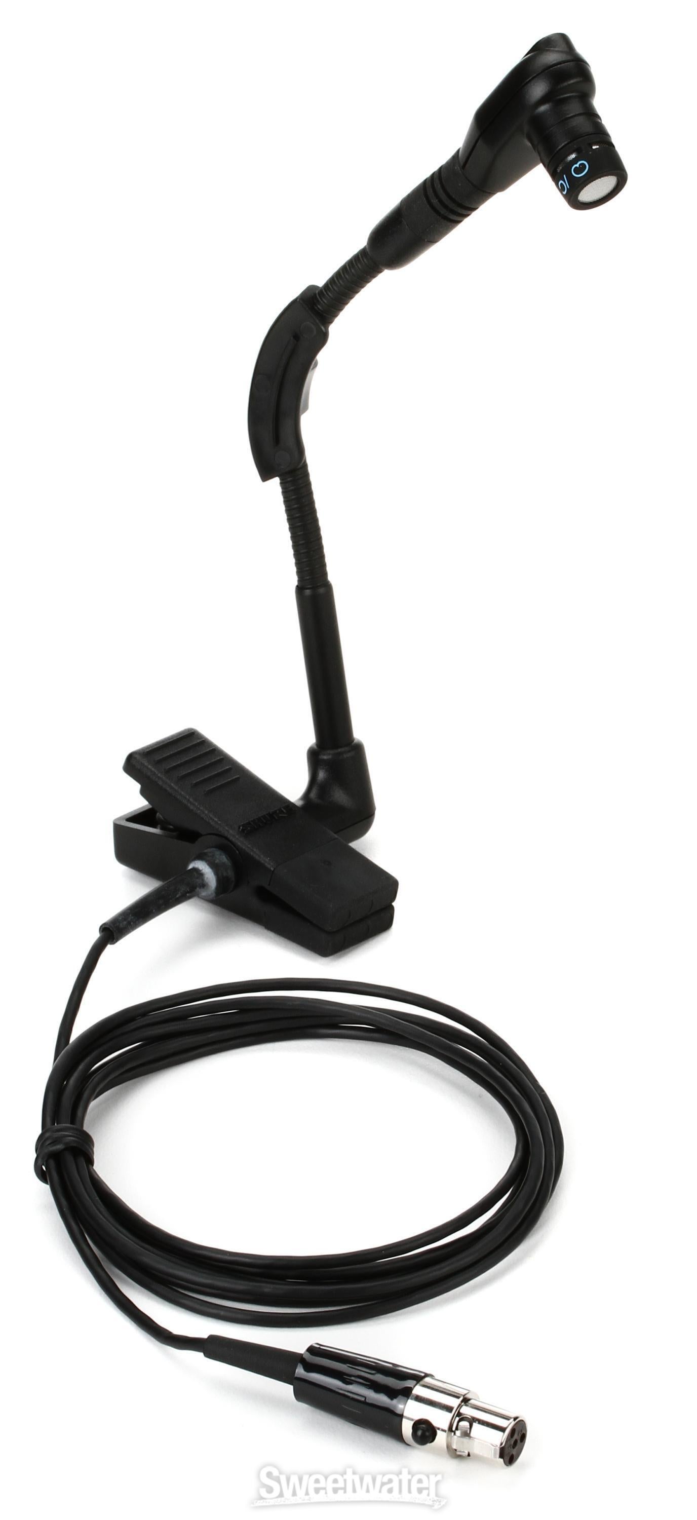 Shure WB98H/C Cardioid Clip-on Instrument Microphone for Shure Wireless