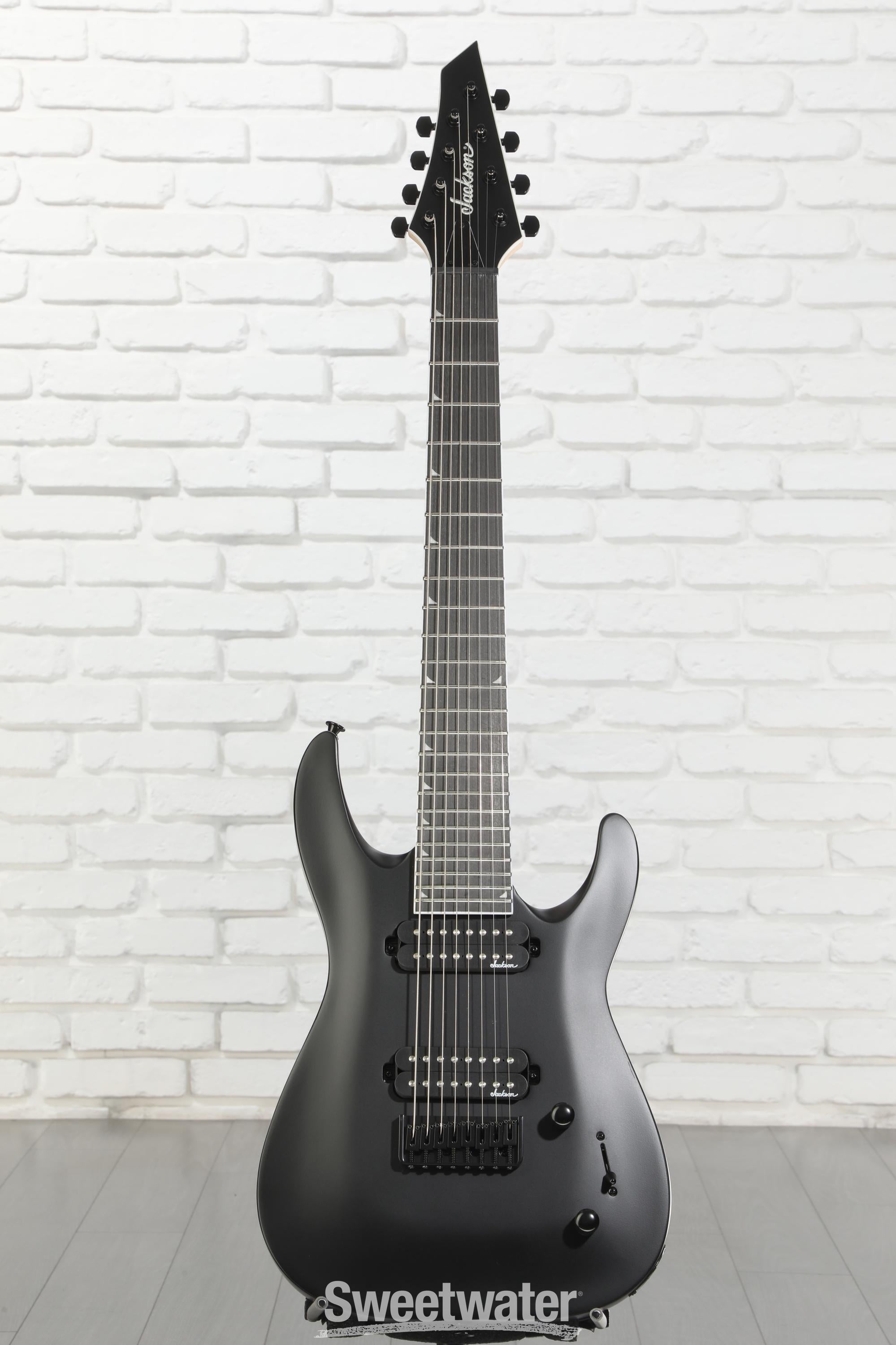 Jackson Dinky Arch Top JS32-8 DKA HT - Satin Black | Sweetwater