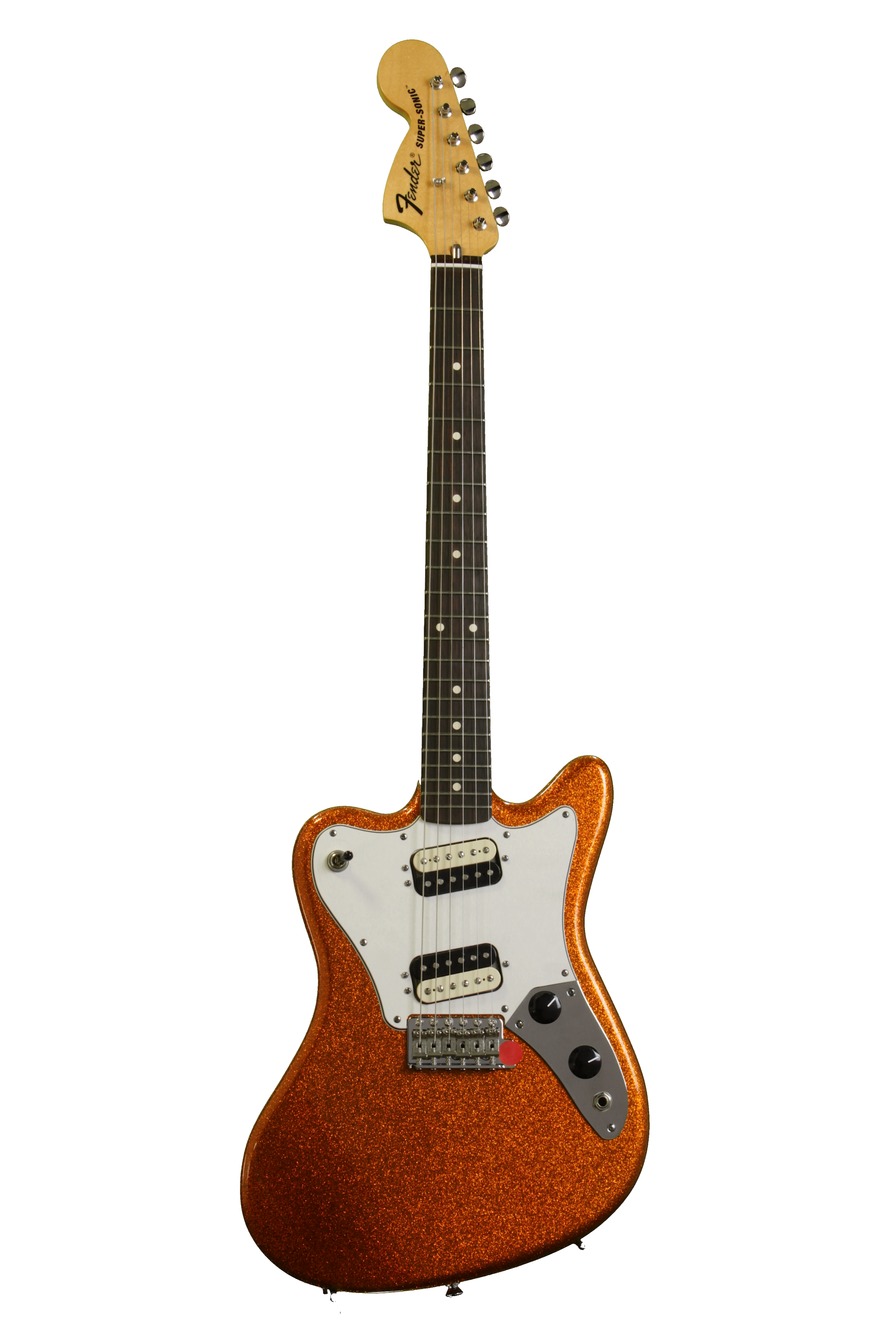 Fender Pawn Shop Super-Sonic Rosewood - Sunrise Orange Flake Fender Pawn Shop Super-Sonic Rosewood - Sunrise Orange Flake