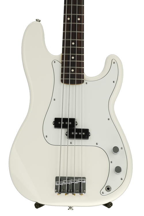 Fender Standard Precision Bass - Arctic White with Rosewood