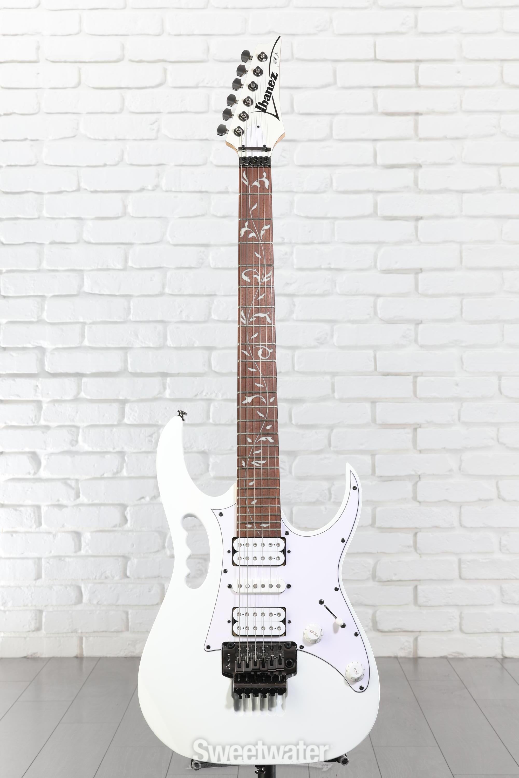 Ibanez Steve Vai Signature JEMJR - White | Sweetwater