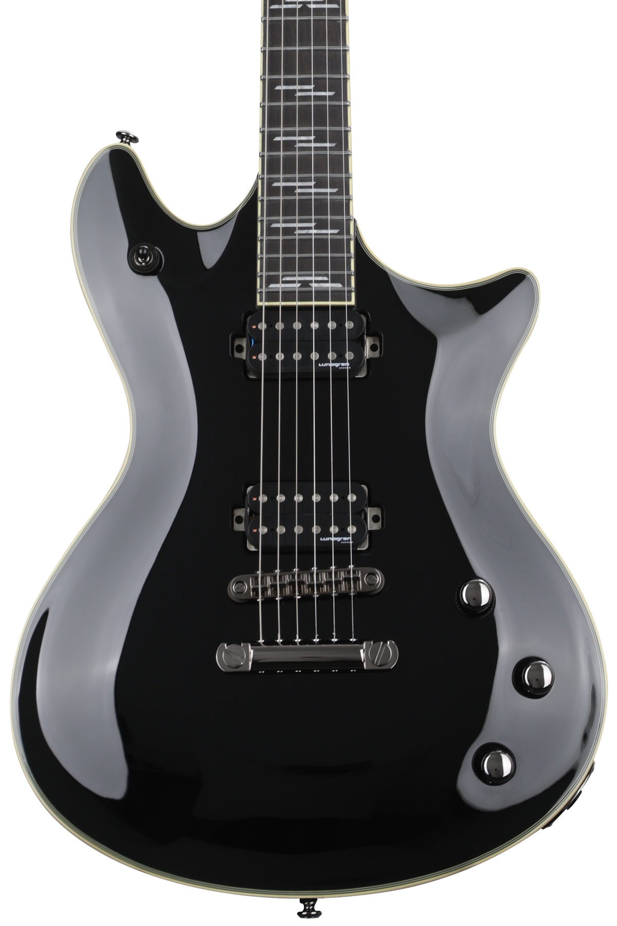 ギター SCHECTER/TEMPEST Schecter Tempest Blackjack Electric Guitar - Black Gloss | Sweetwater