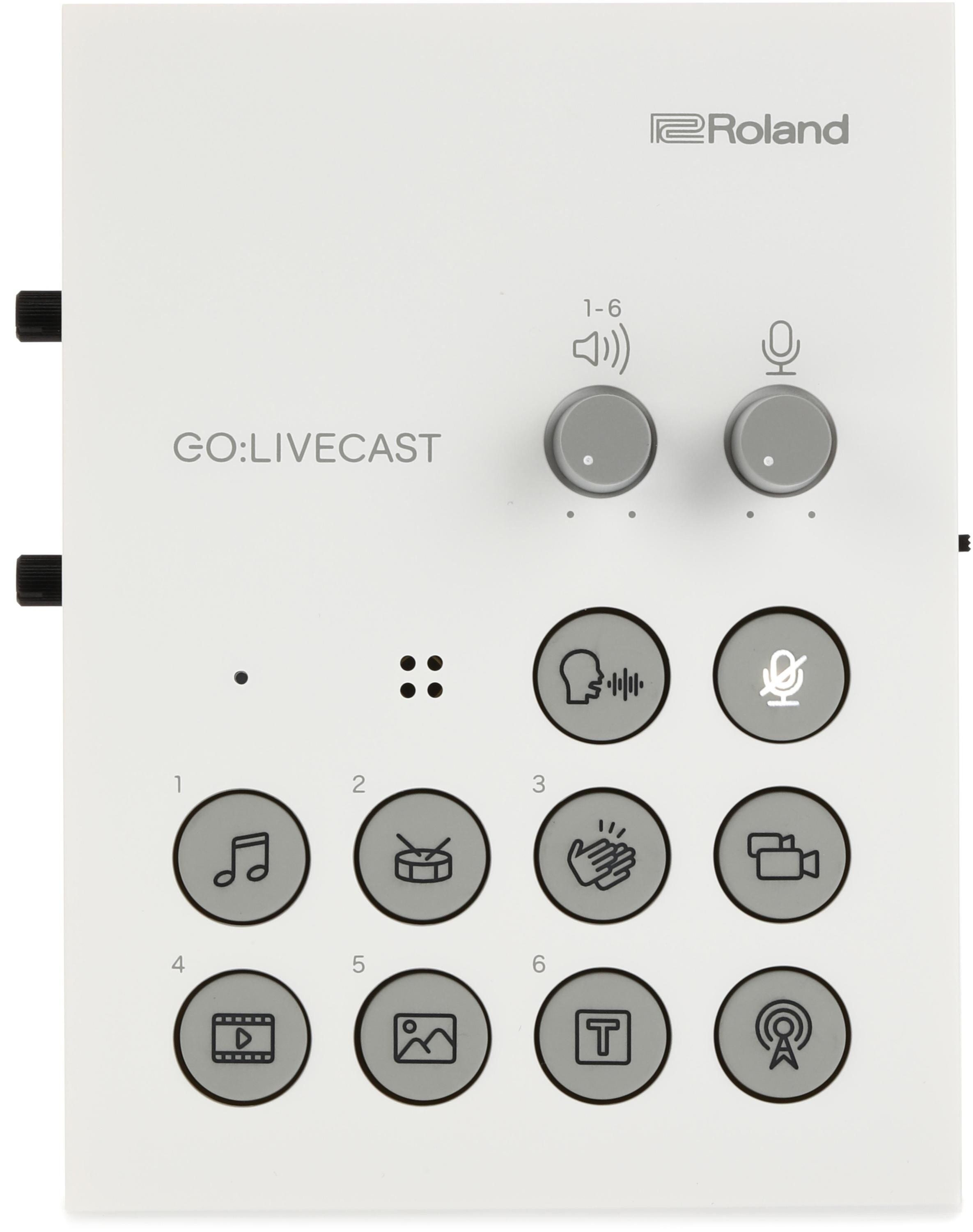 Roland GO:LIVECAST Livestreaming Studio for Smartphones