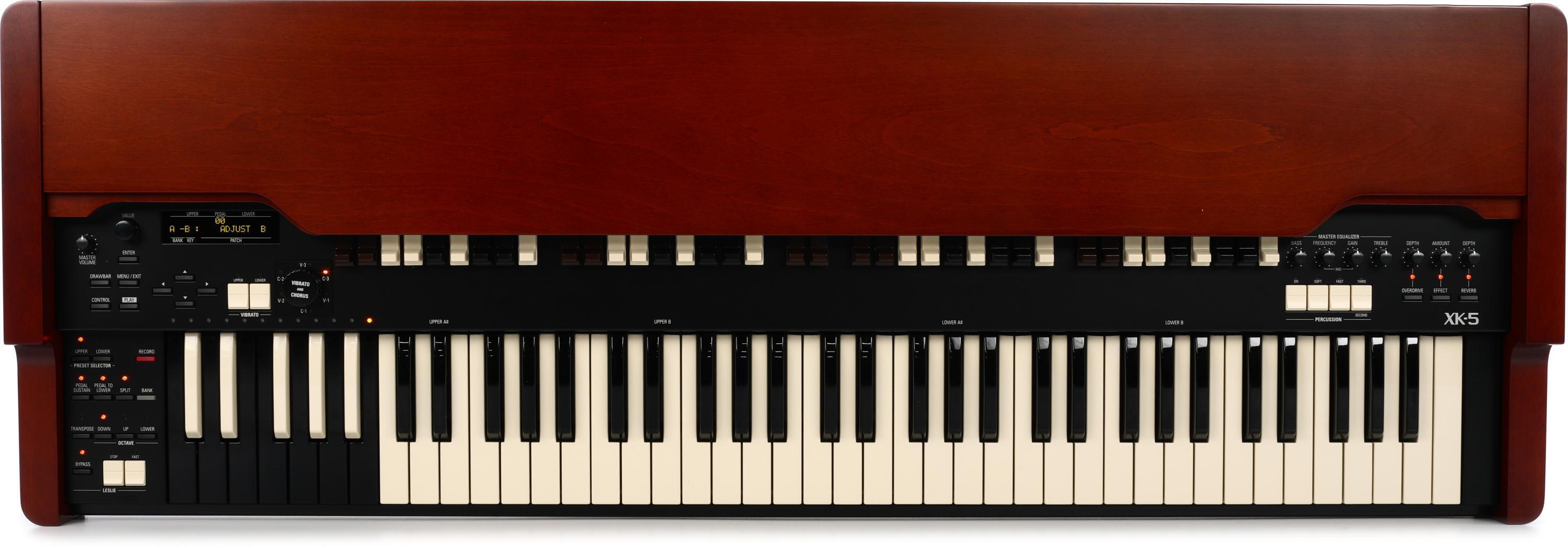 Bundled Item: Hammond XK-5 Heritage Series Single Manual Organ - Walnut