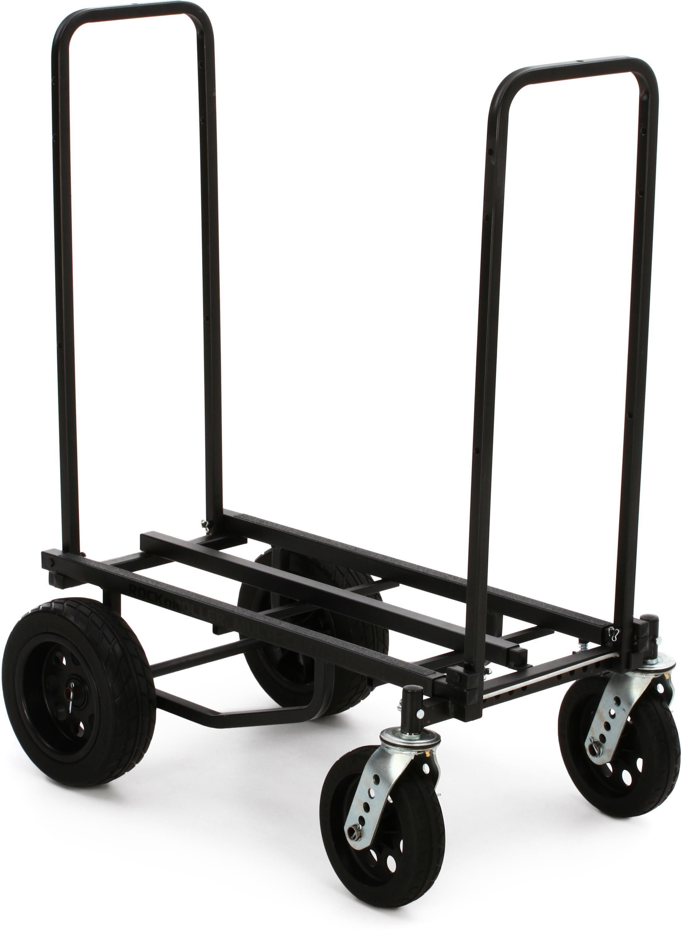 Rock N Roller R12STEALTH All-Terrain Stealth 8-in-1 Folding Multi-Cart ...