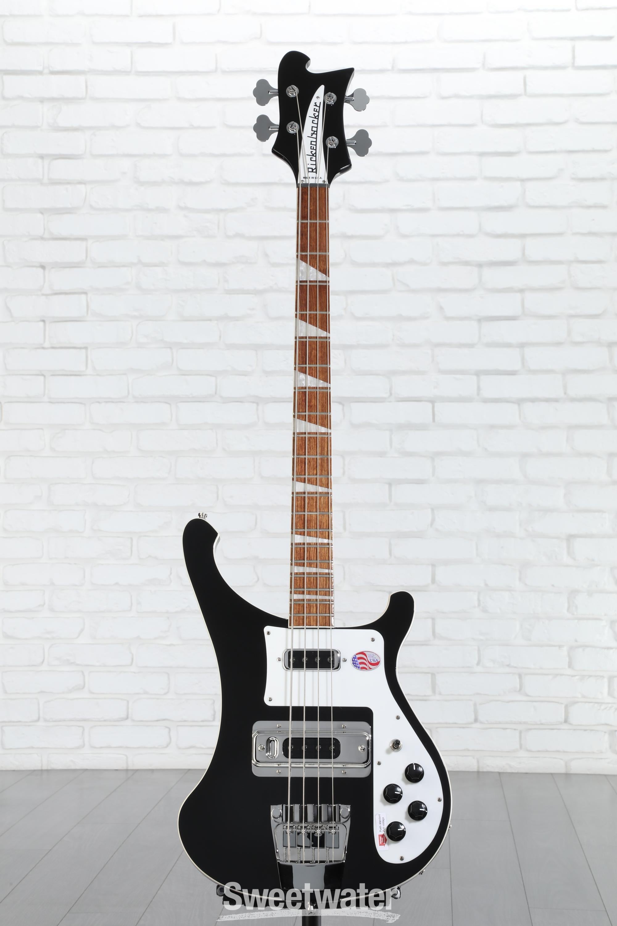 Rickenbacker 4003 Stereo Bass Guitar - Jetglo | Sweetwater