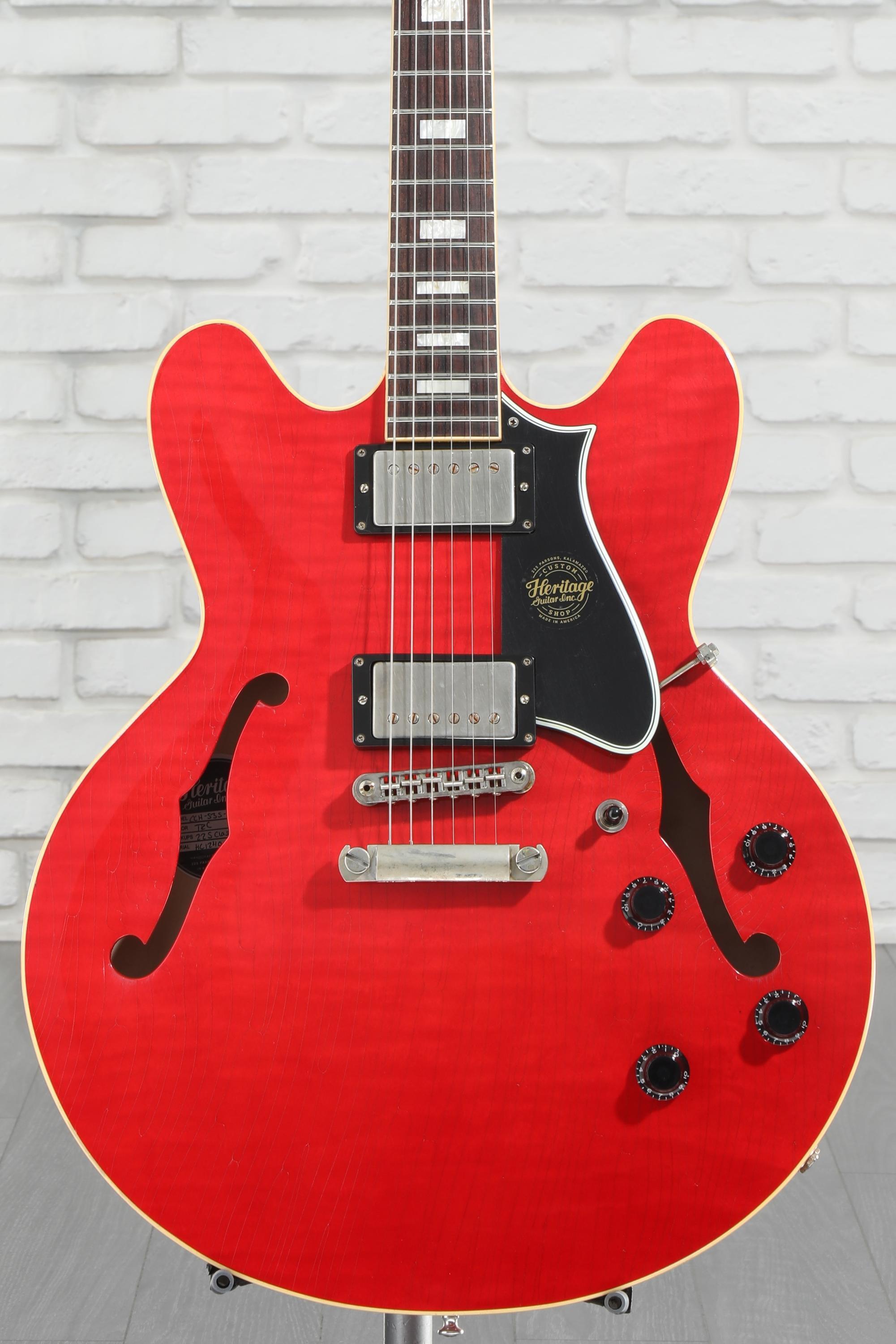 Heritage Custom Core Artisan Aged H-535 Semi-hollowbody