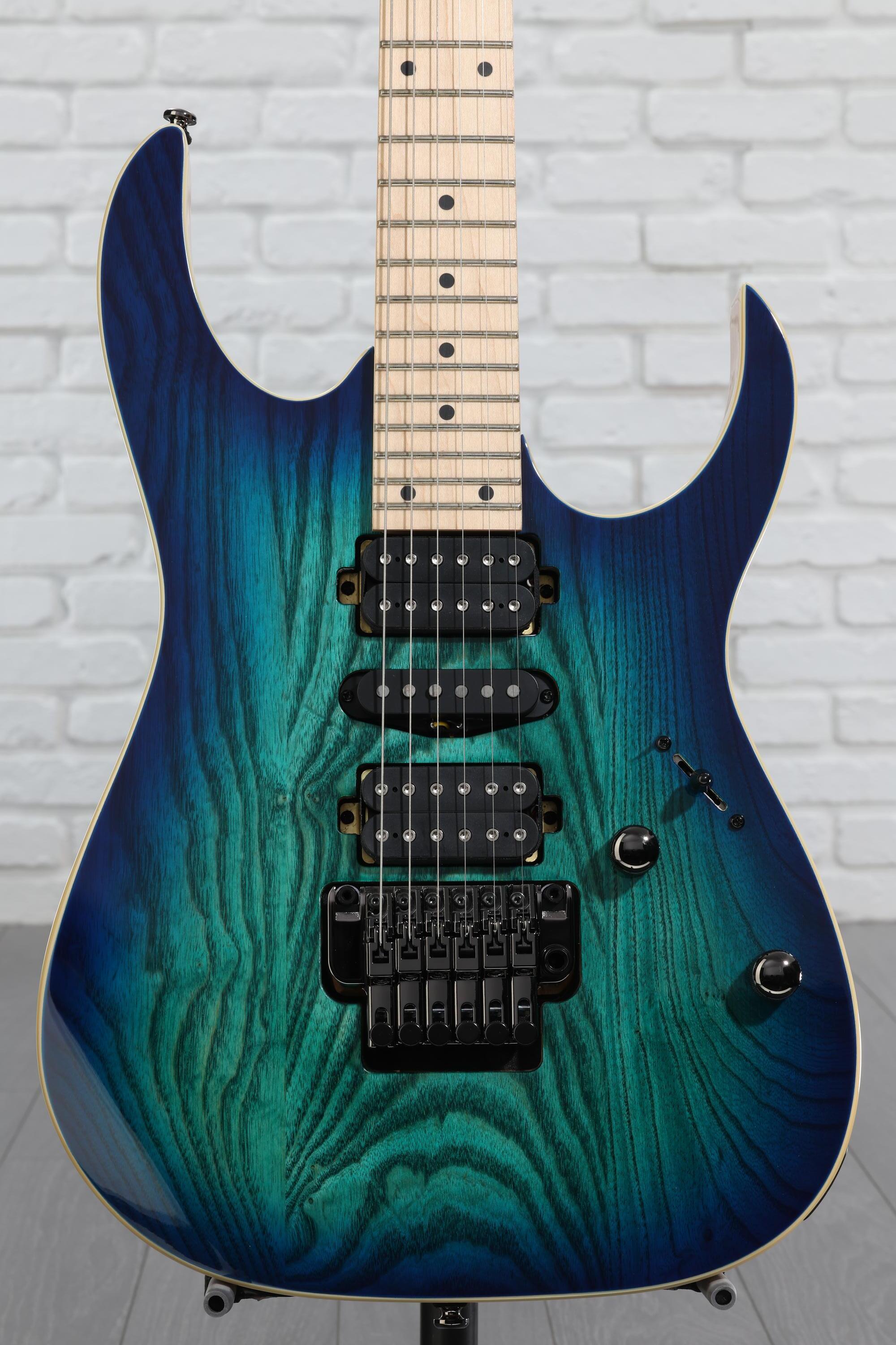 Ibanez RG370AHMZ Blue Moon Burst Strat Quantom HSH Electric