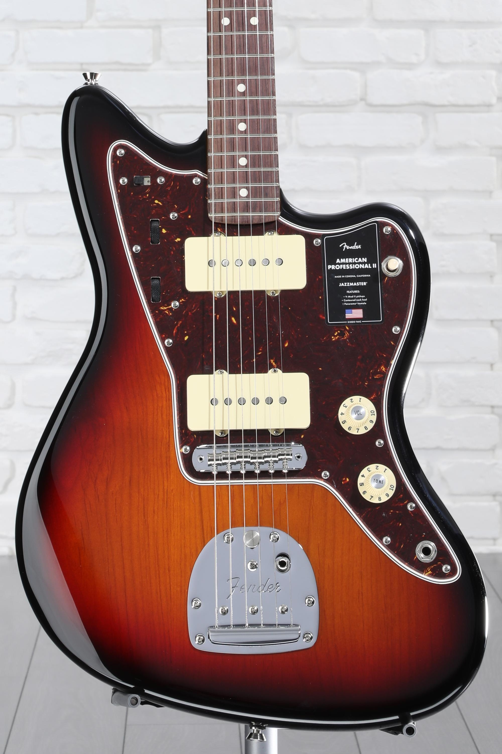 Fender American Professional II Jazzmaster - 3-color Sunburst with Rosewood  Fingerboard | Sweetwater