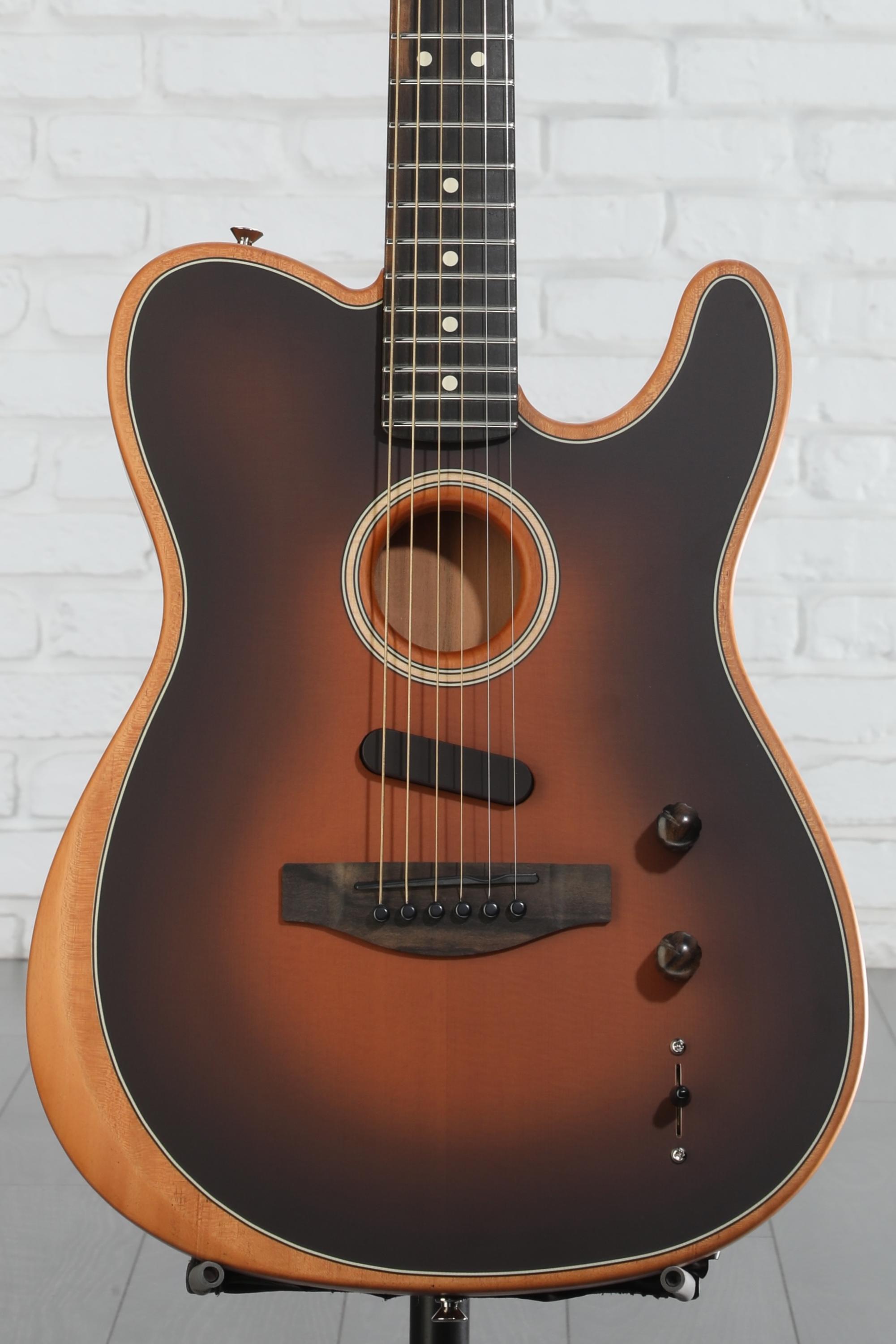 Fender American Acoustasonic Telecaster - Sunburst | Sweetwater