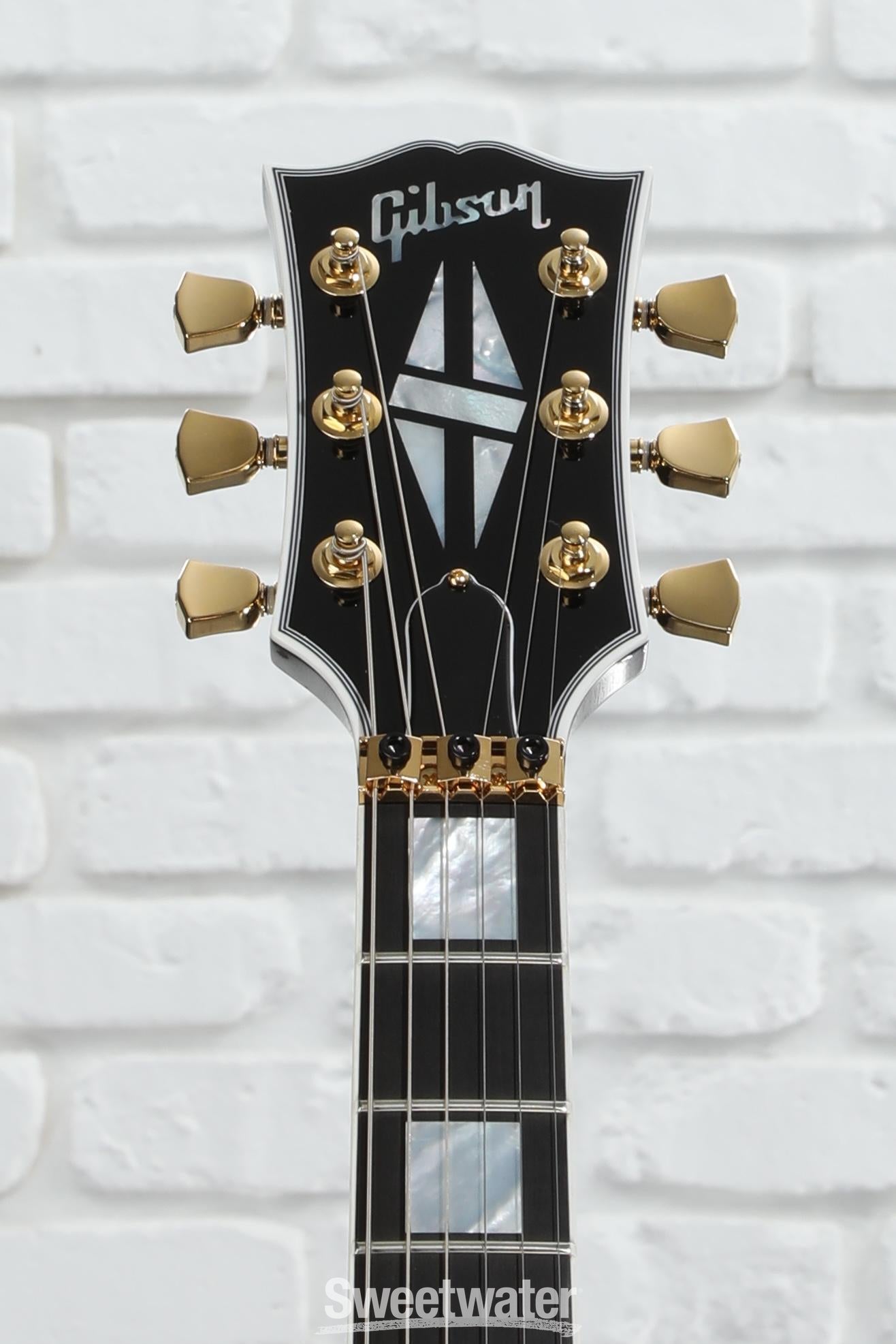 Gibson Custom Les Paul Axcess Custom Floyd Rose Electric Guitar - Ebony