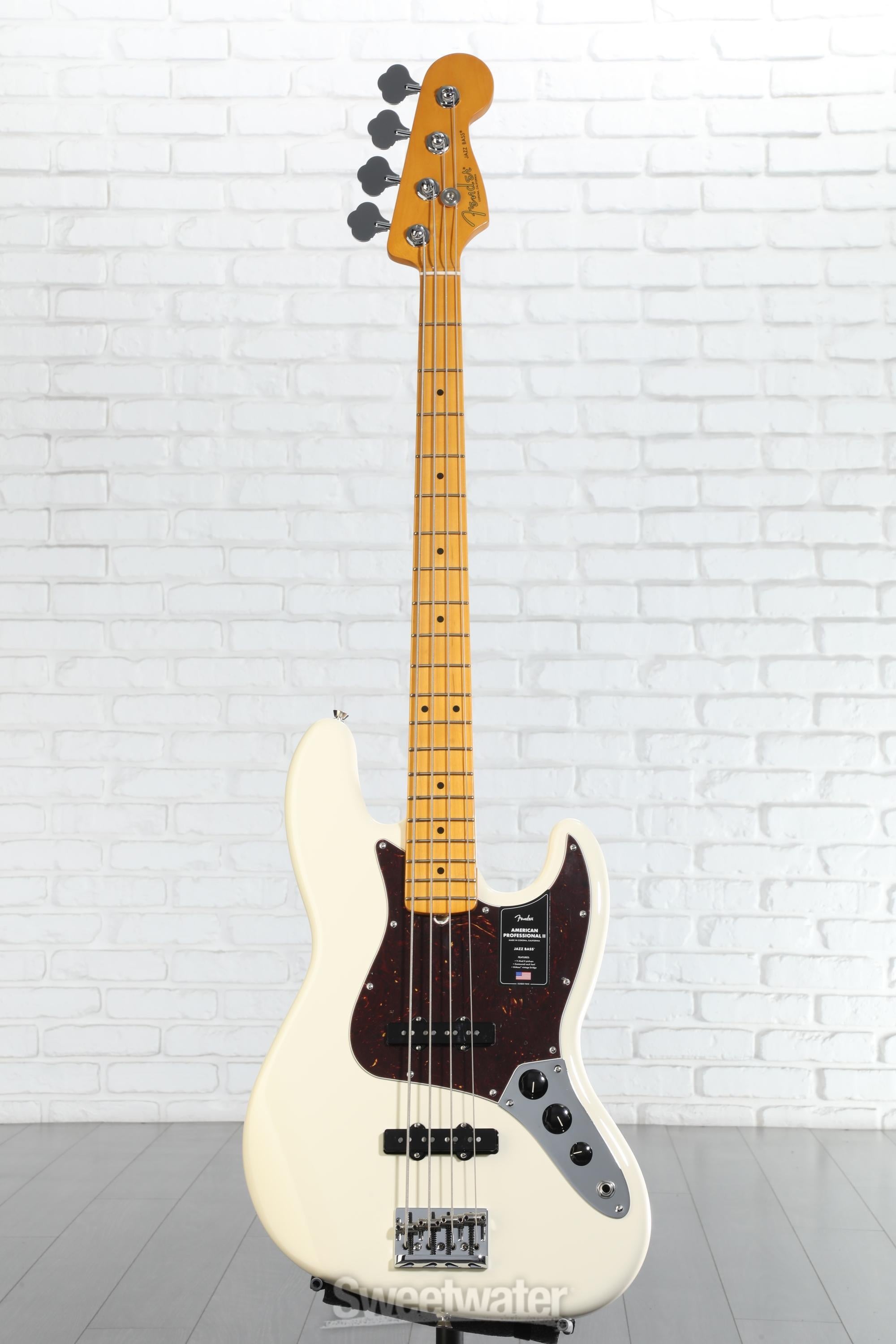 Fender American Professional II Jazz Bass - Olympic White with