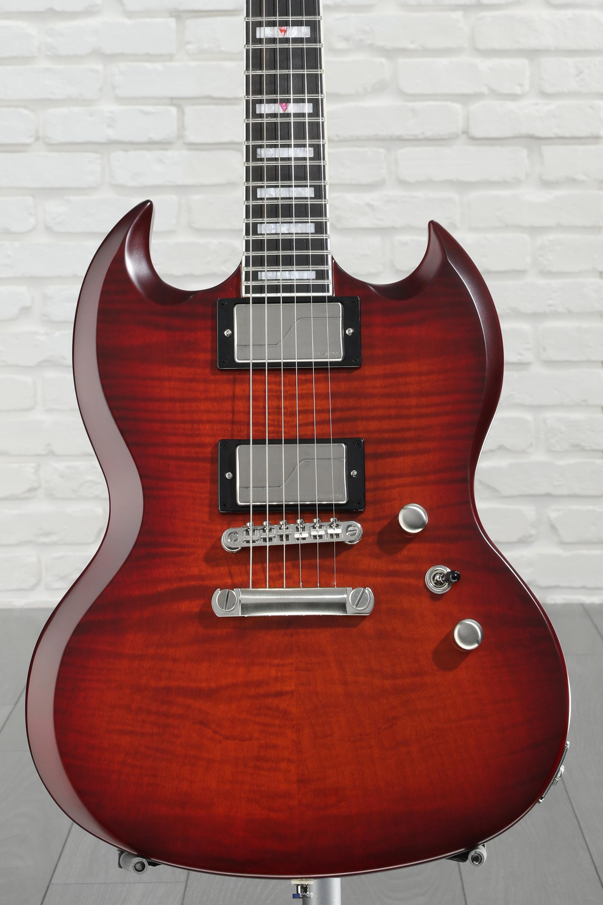 Epiphone SG Prophecy Electric Guitar - Aged Bengal Tiger Epiphone SG Prophecy Electric Guitar - Aged Bengal Tiger