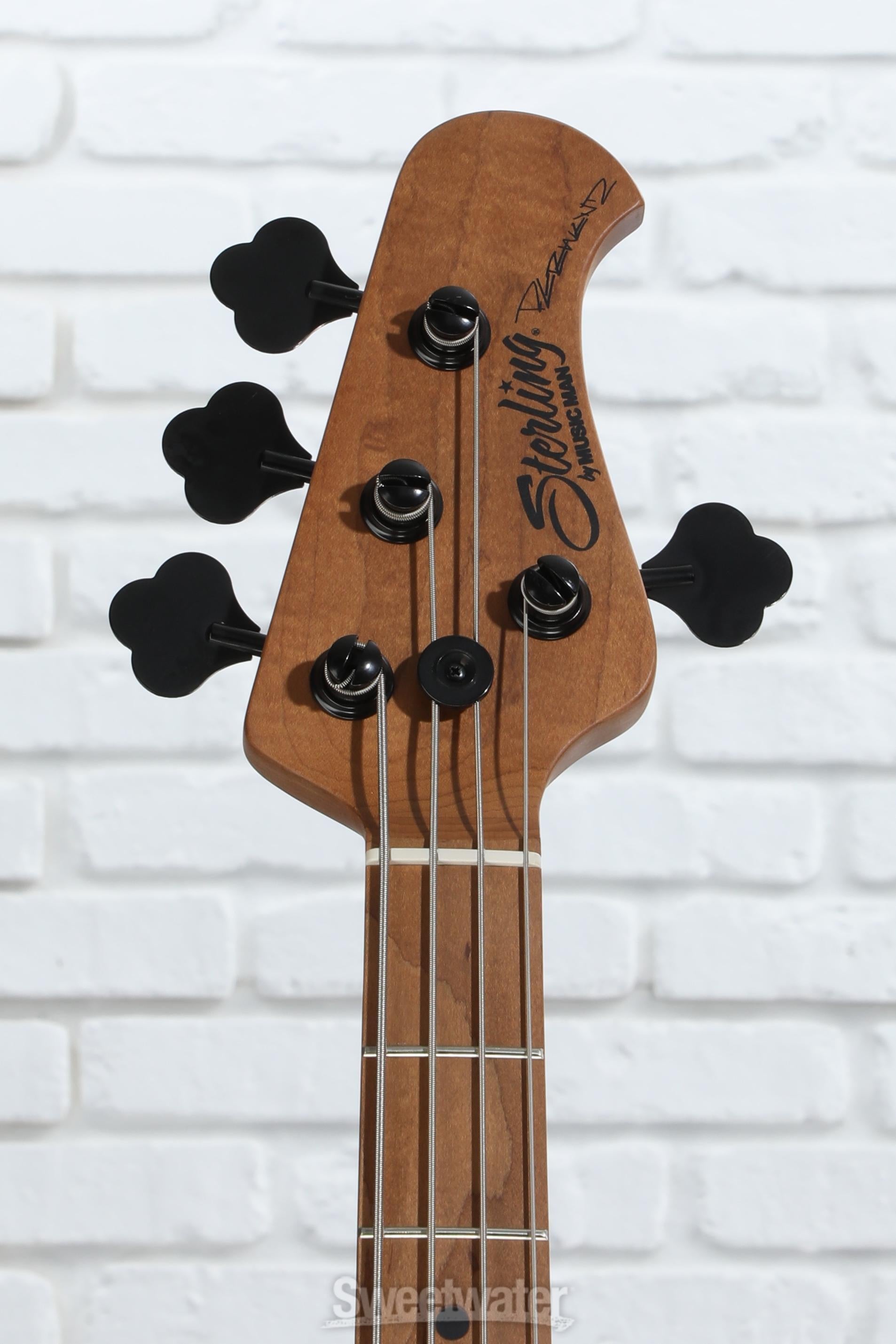 ギター Sterling Sterling By MusicMan 4 String Bass Guitar, Right, Black