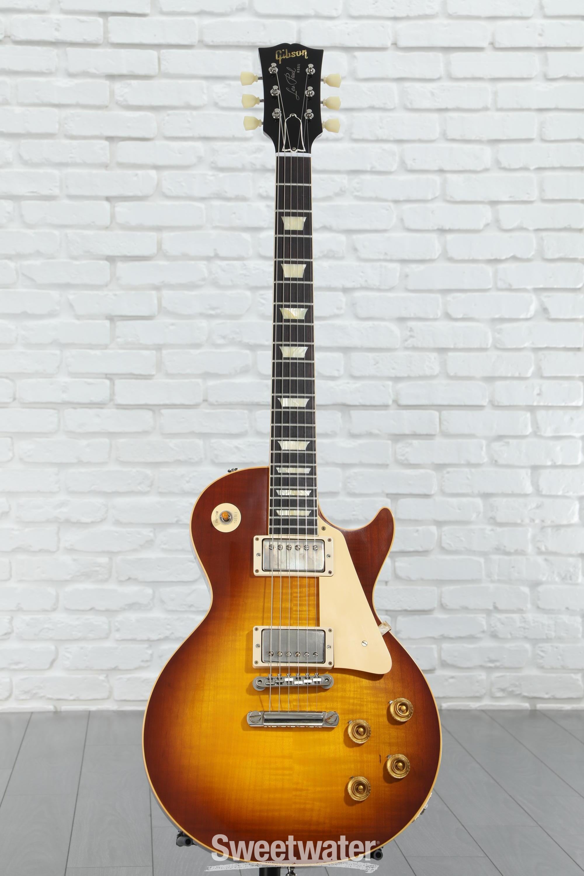 ギブソンPU Gibson Custom Les Paul Special Double-Cut Figured Maple Top