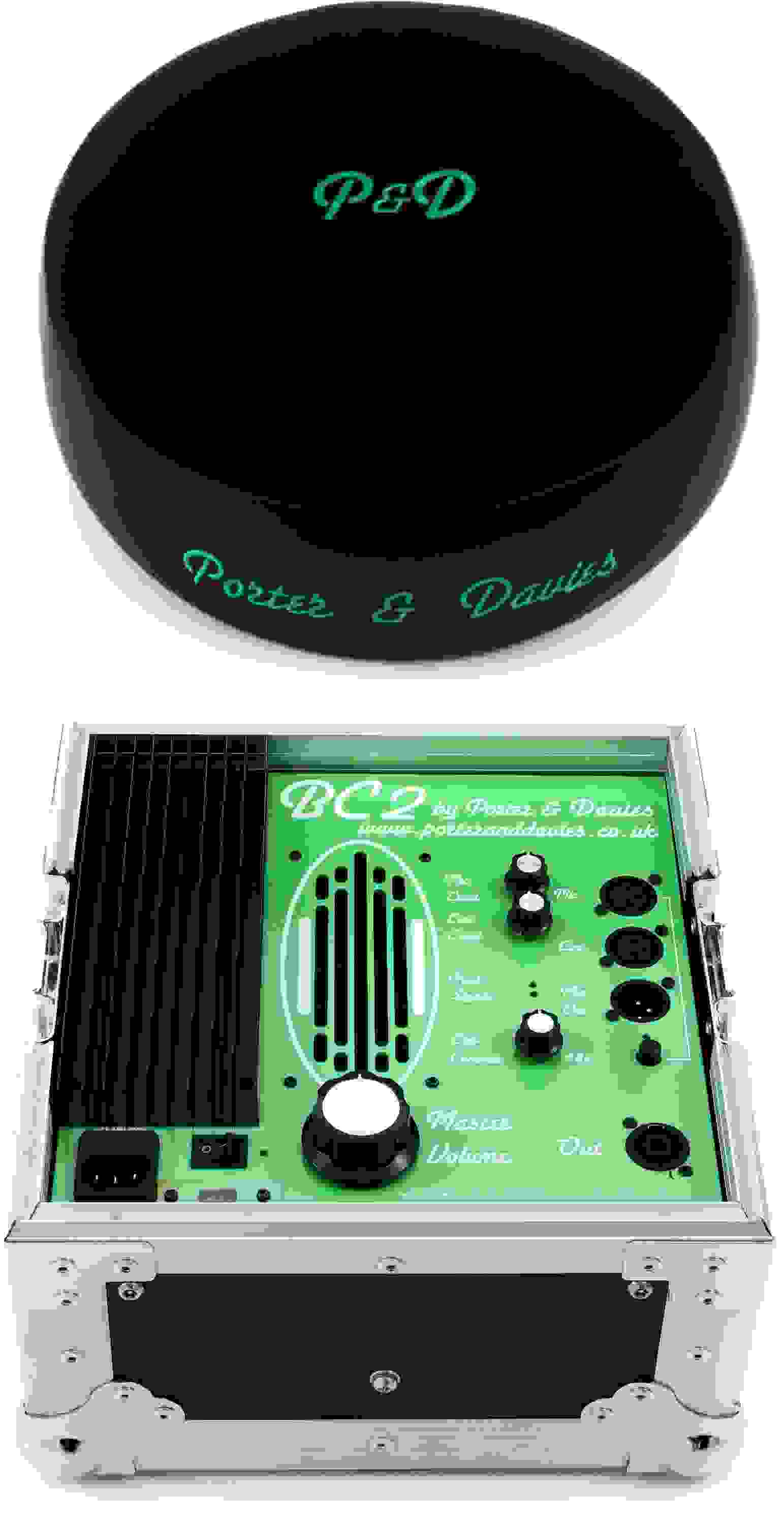 Porter & Davies BC2 Tactile Drum Monitor with Round Throne Top Sweetwater
