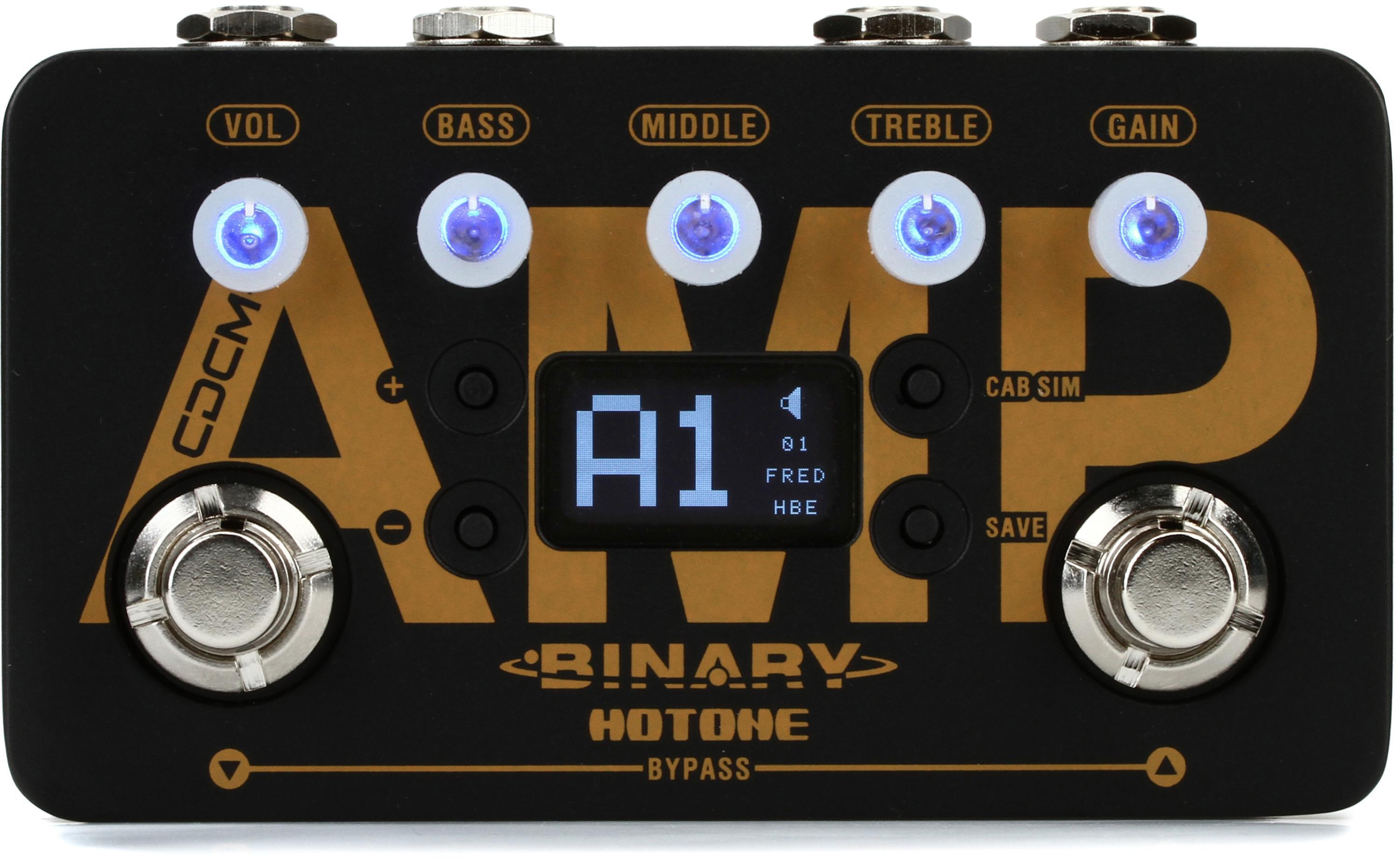 Hotone Binary Amp Simulator Pedal Reviews | Sweetwater