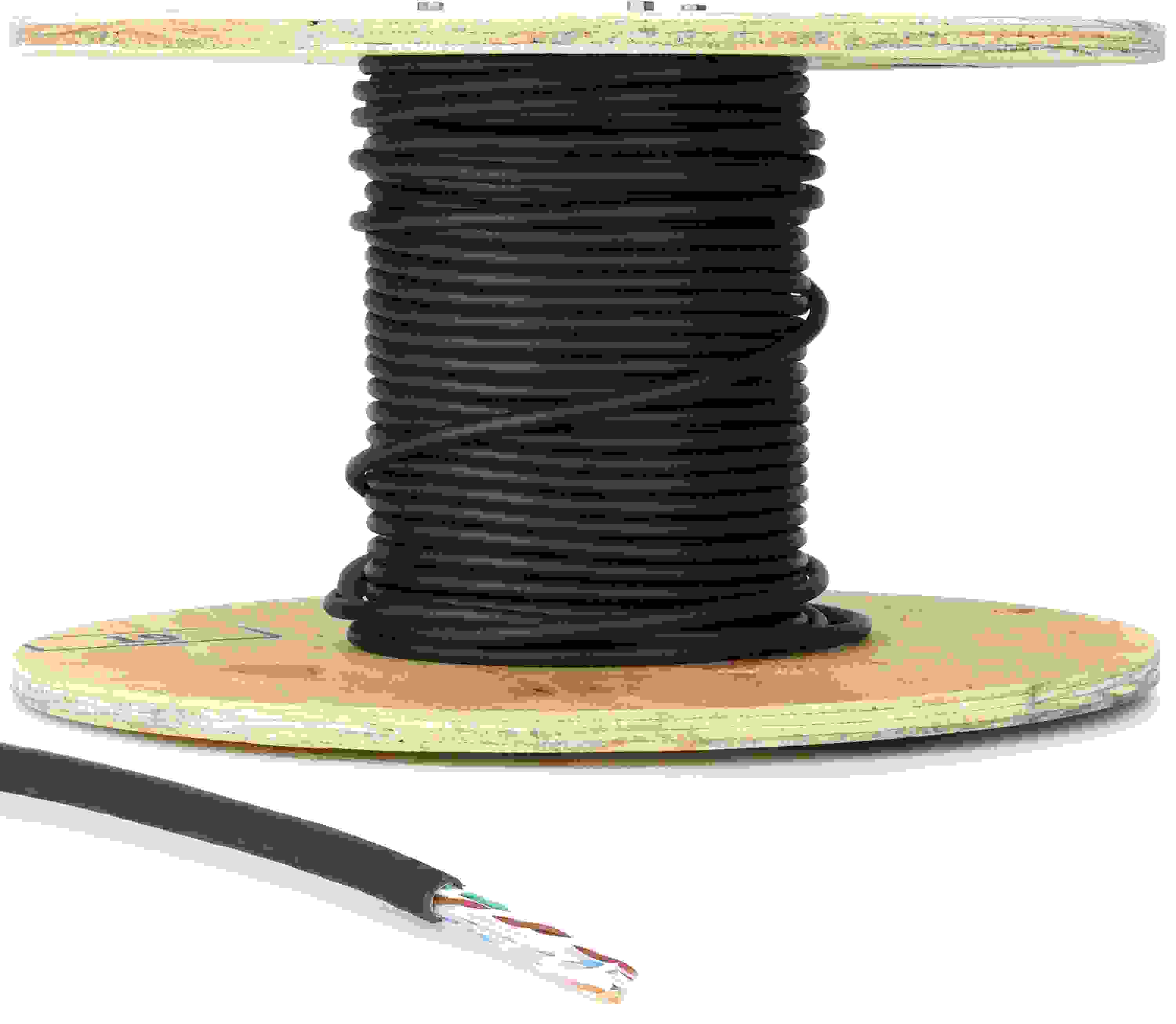 ProCo 300ft Duracat-300NN-R CAT6 UTP (CAT5) With Neutrik Ethercon Cable On Reel - Foto 3