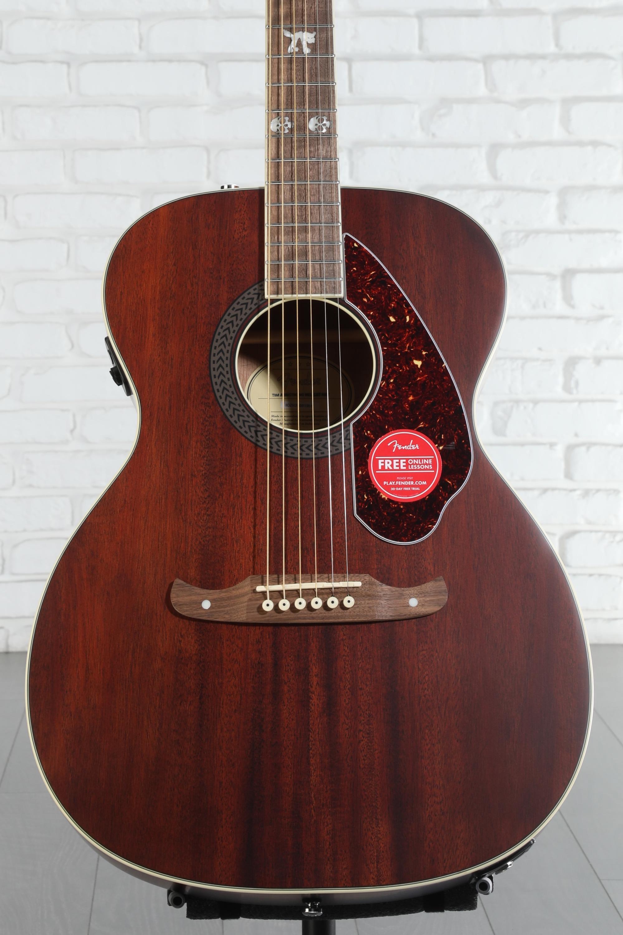 Fender Tim Armstrong Hellcat Acoustic-electric Guitar - Natural