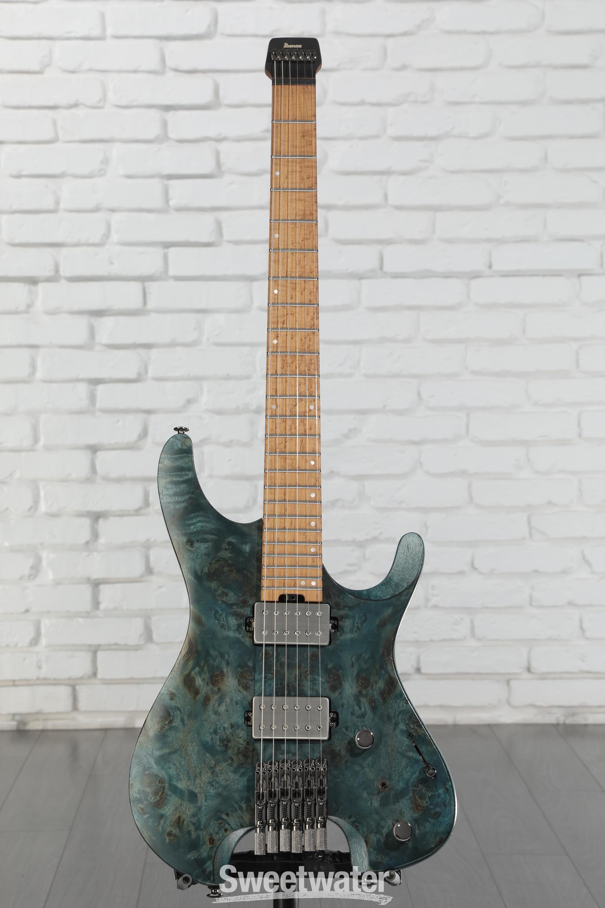 Ibanez Q52PB Electric Guitar - Cosmic Blue Low Gloss | Sweetwater