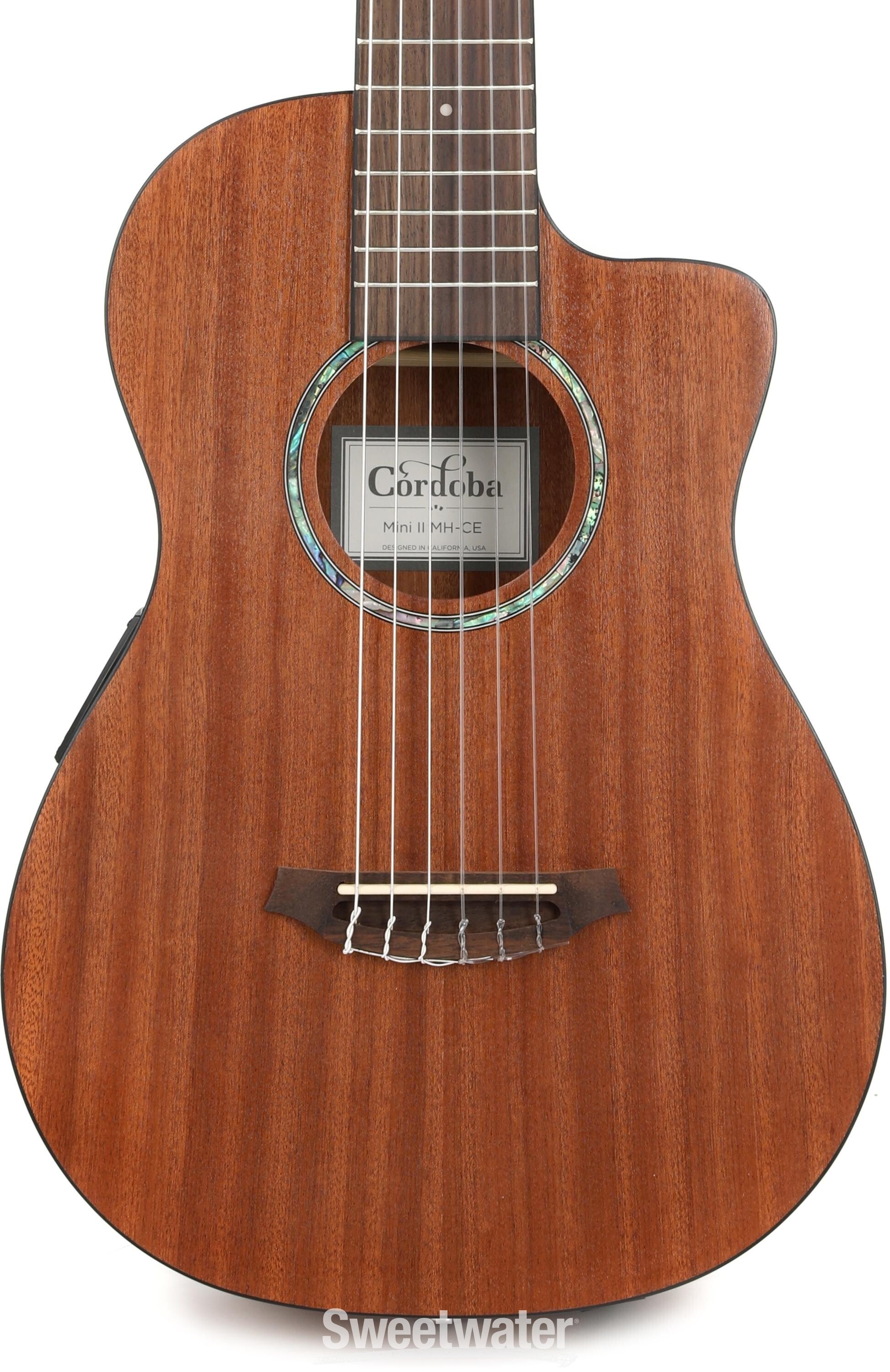 Cordoba mini ii mh on sale acoustic guitar natural