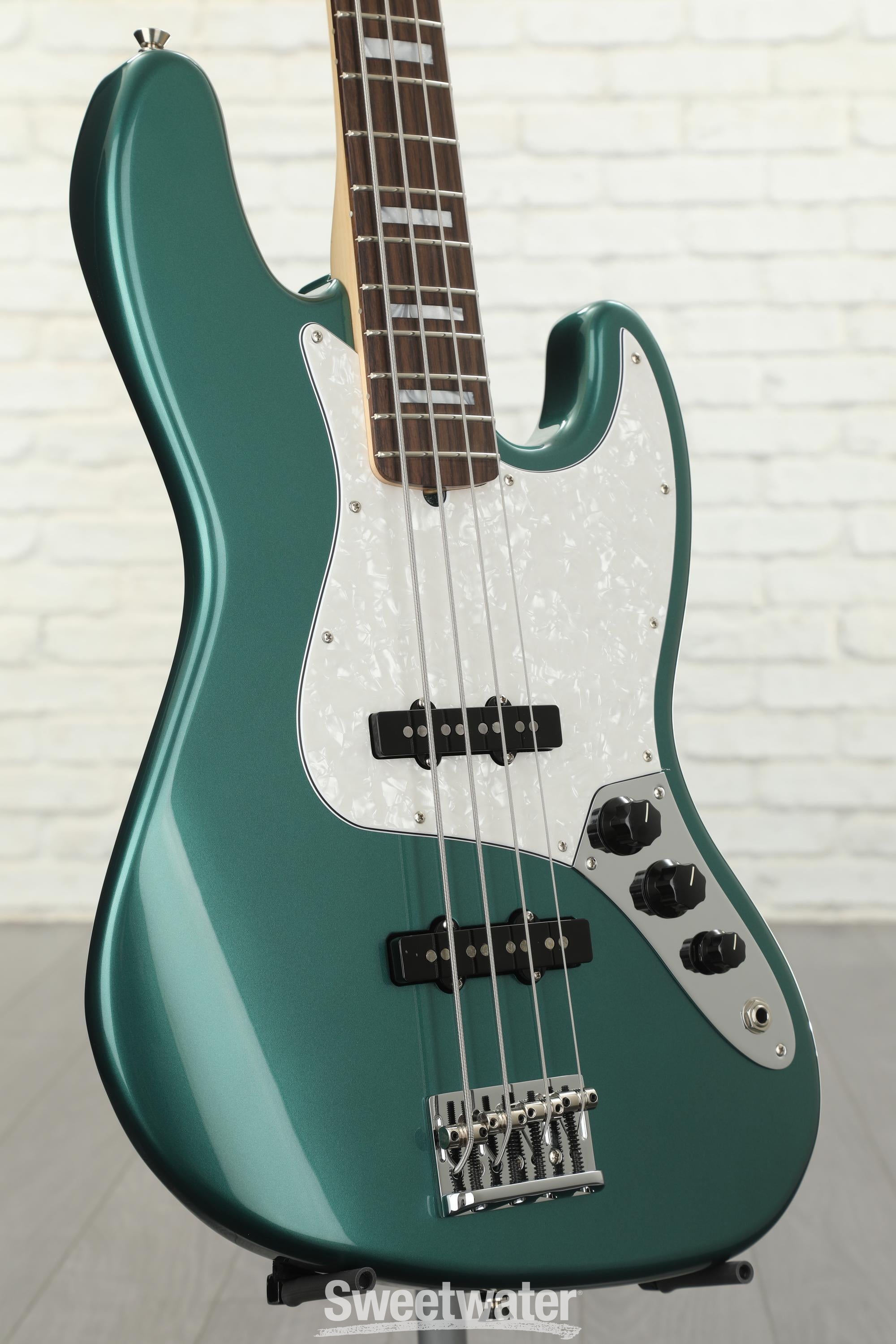 Fender Adam Clayton Jazz Bass Sherwood Green Metallic Sweetwater