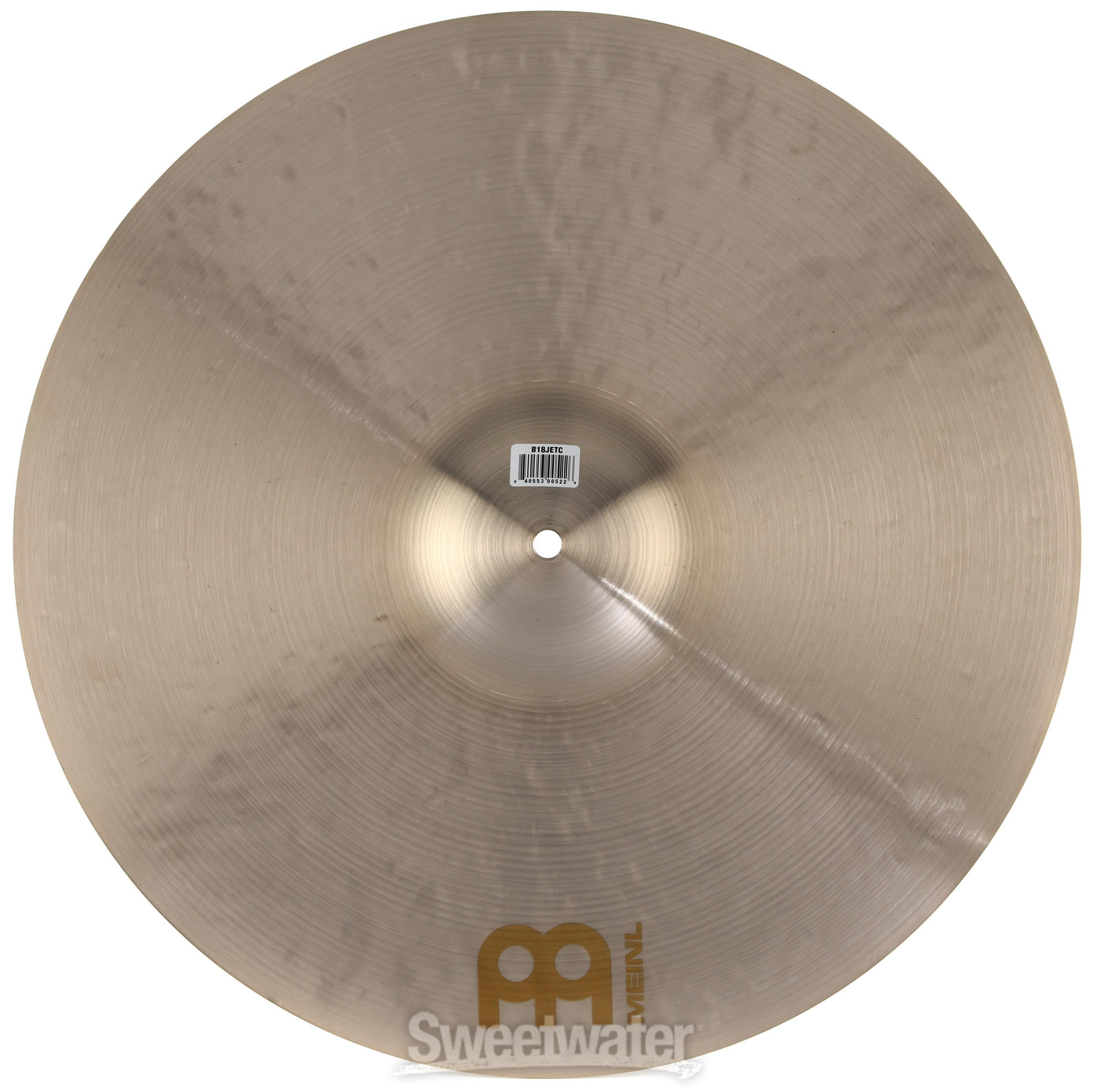 Meinl Cymbals 18 inch Byzance Jazz Extra Thin Crash Cymbal