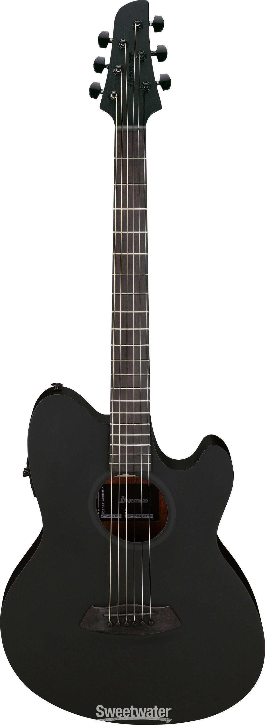 Ibanez Talman TCY621 Acoustic-electric Guitar - Blackout | Sweetwater