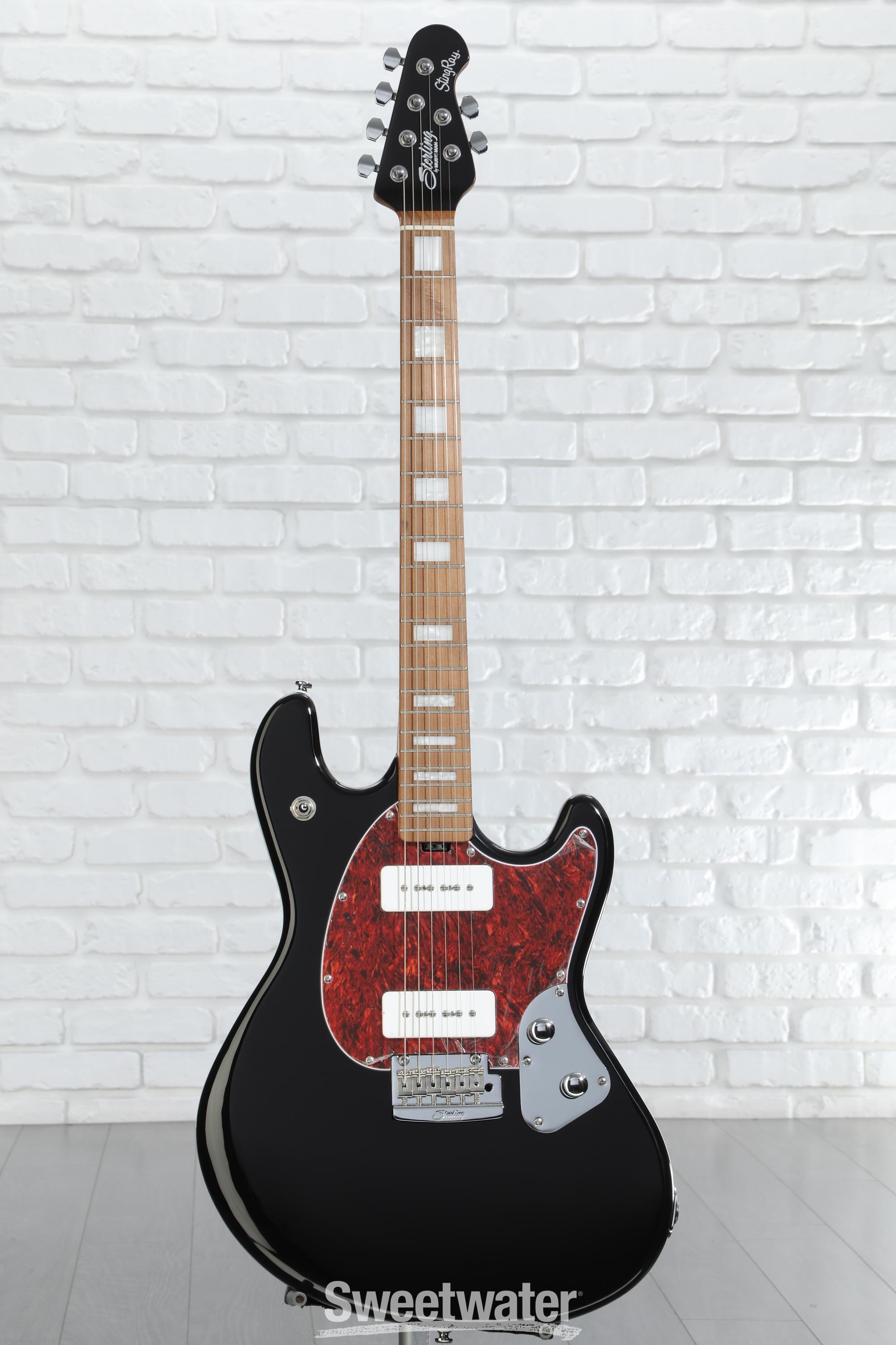 ギター Sterling Sterling By Music Man StingRay Plus Electric Guitar - Black