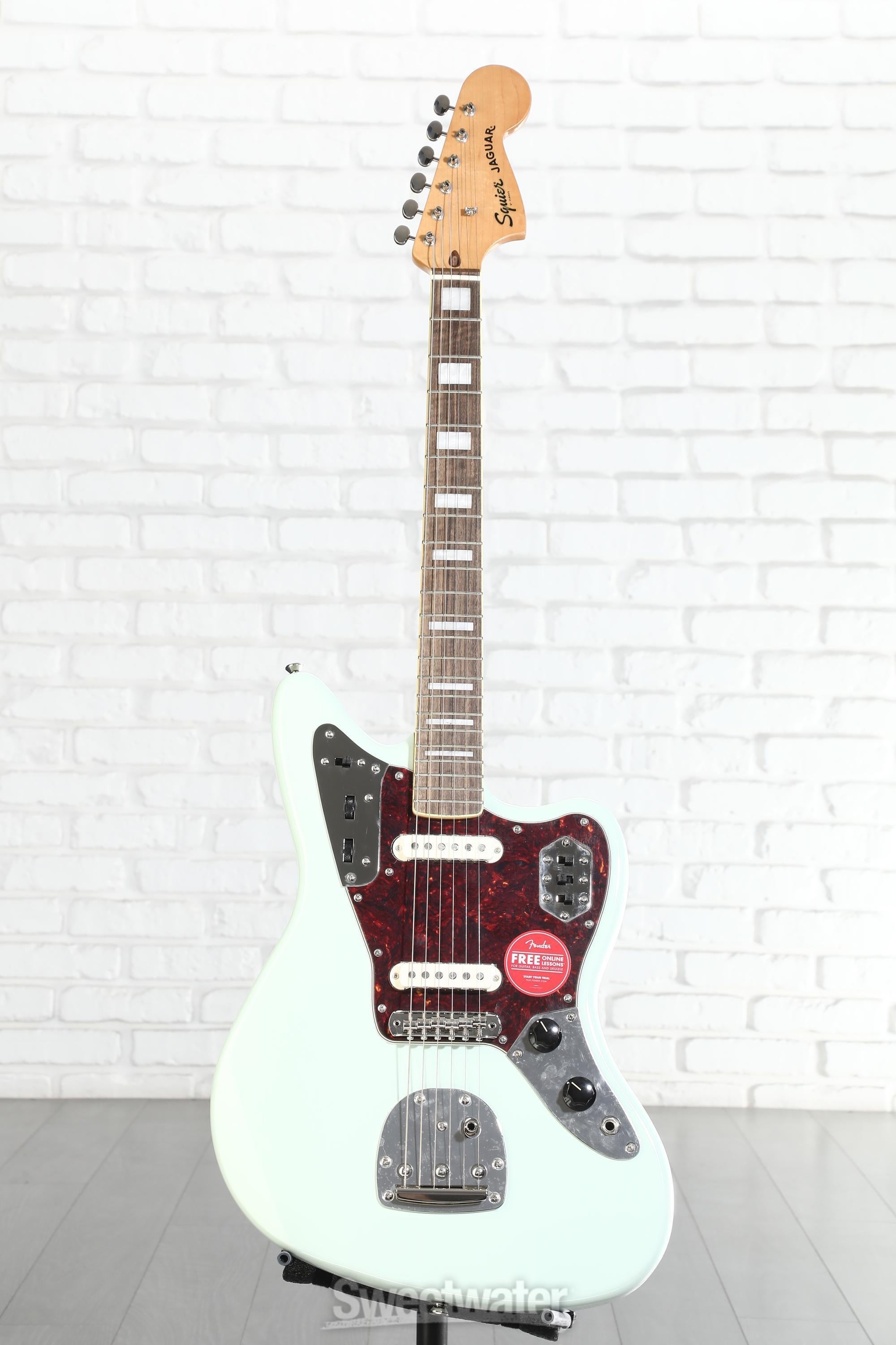 Squier Classic Vibe '70s Jaguar - Surf Green | Sweetwater