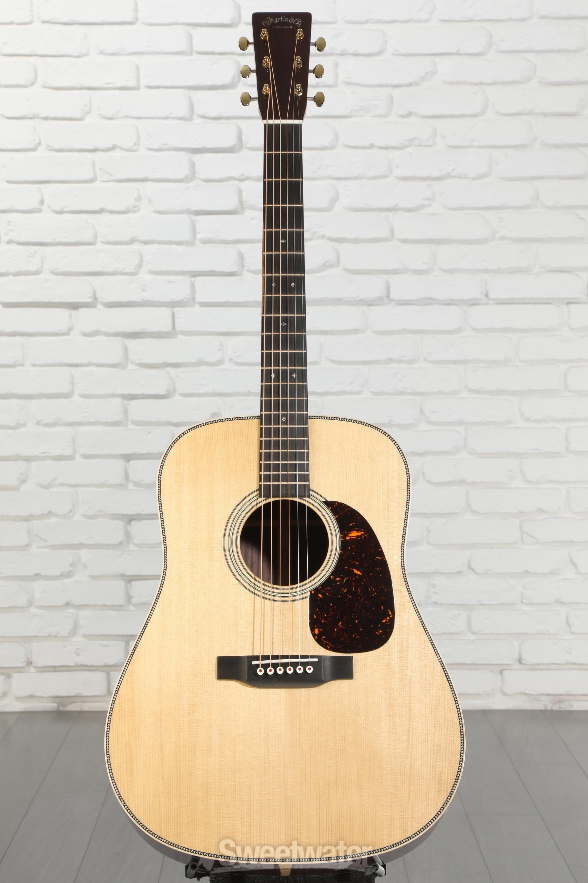 Martin D-28 Modern Deluxe Acoustic Guitar - Natural | Sweetwater