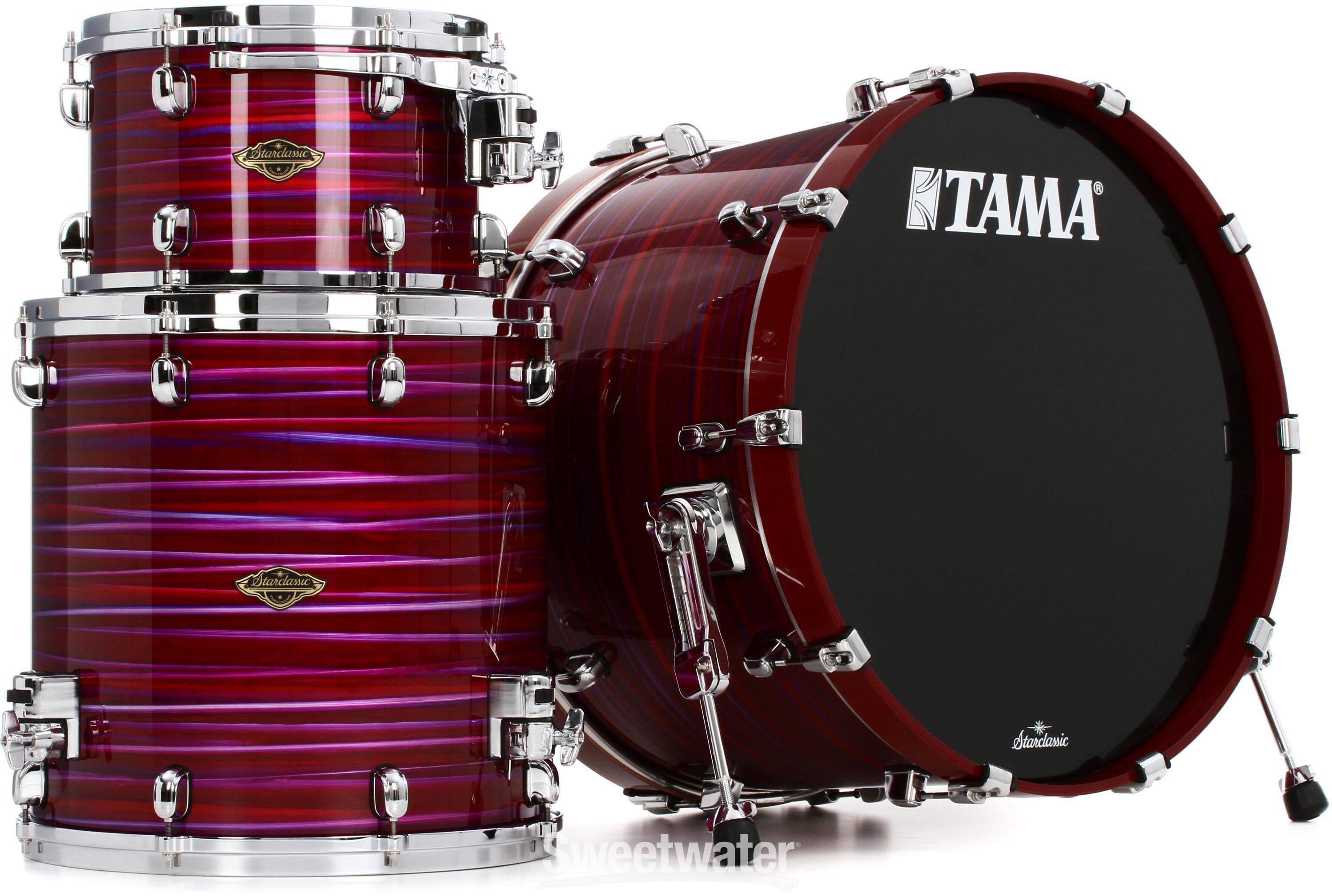 Tama Starclassic Walnut/Birch WBS32RZS 3-piece Shell Pack Tama Starclassic Walnut/Birch WBS32RZS 3-piece Shell Pack