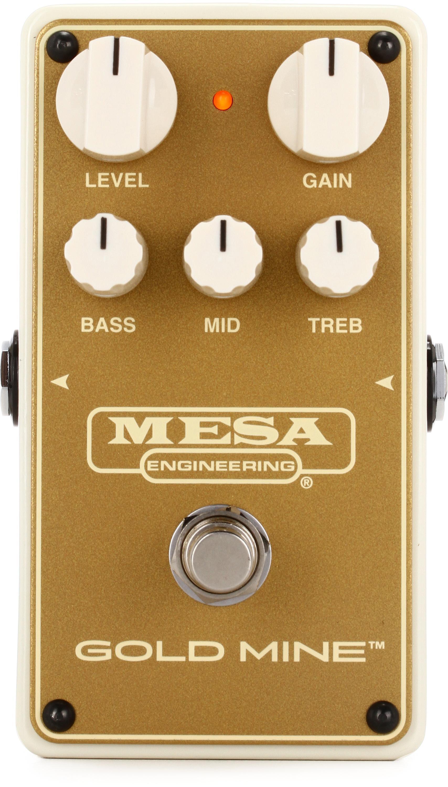 Mine　Gold　Pedal　Sweetwater　Mesa/Boogie　Overdrive