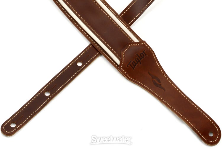 Taylor Element 2.5-inch Guitar Strap - Brown/Cream