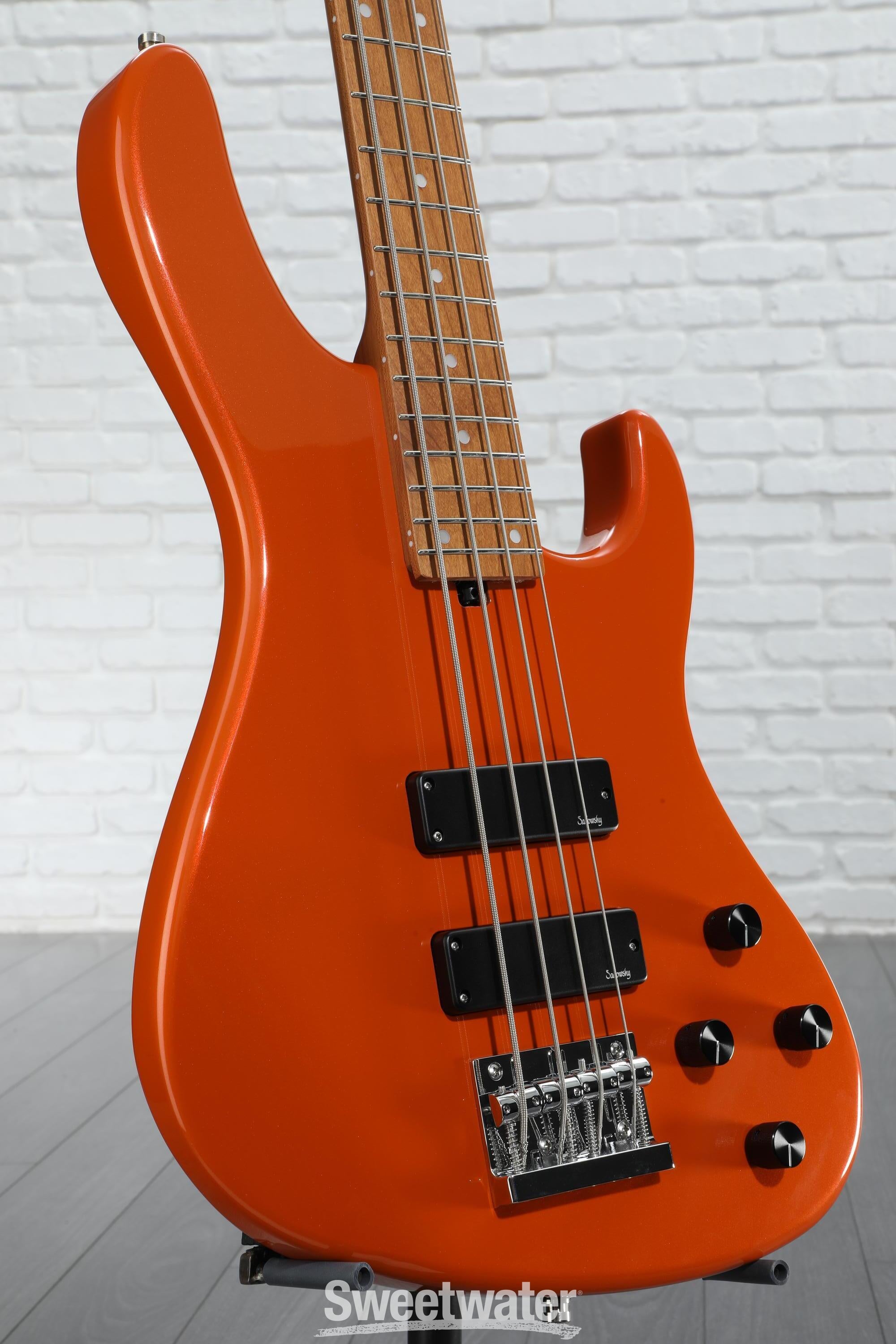 Sadowsky MetroExpress Modern Bass Guitar - Candy Apple Orange