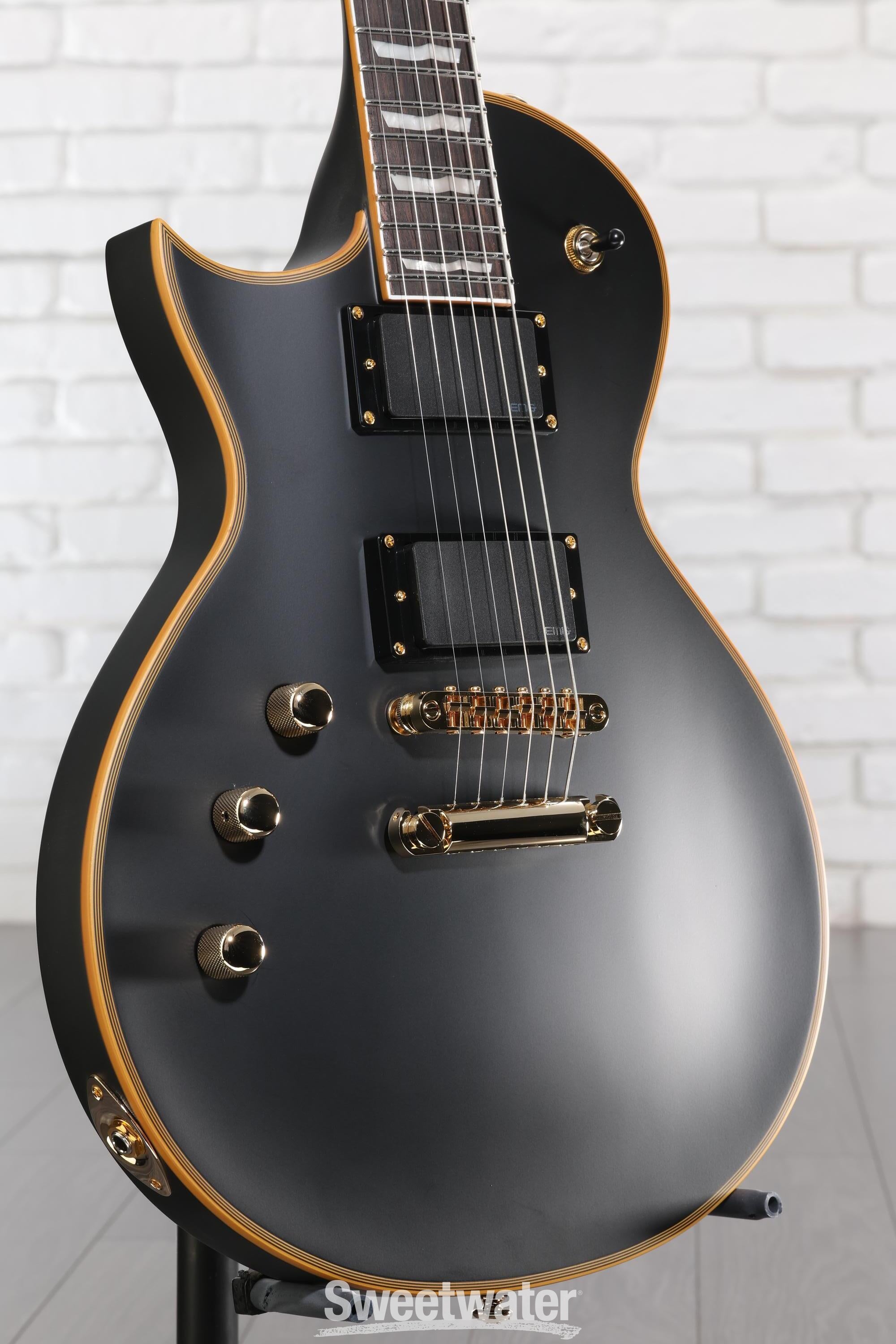 Photo of ESP LTD EC-1000 Left-handed Electric Guitar - Vintage Black