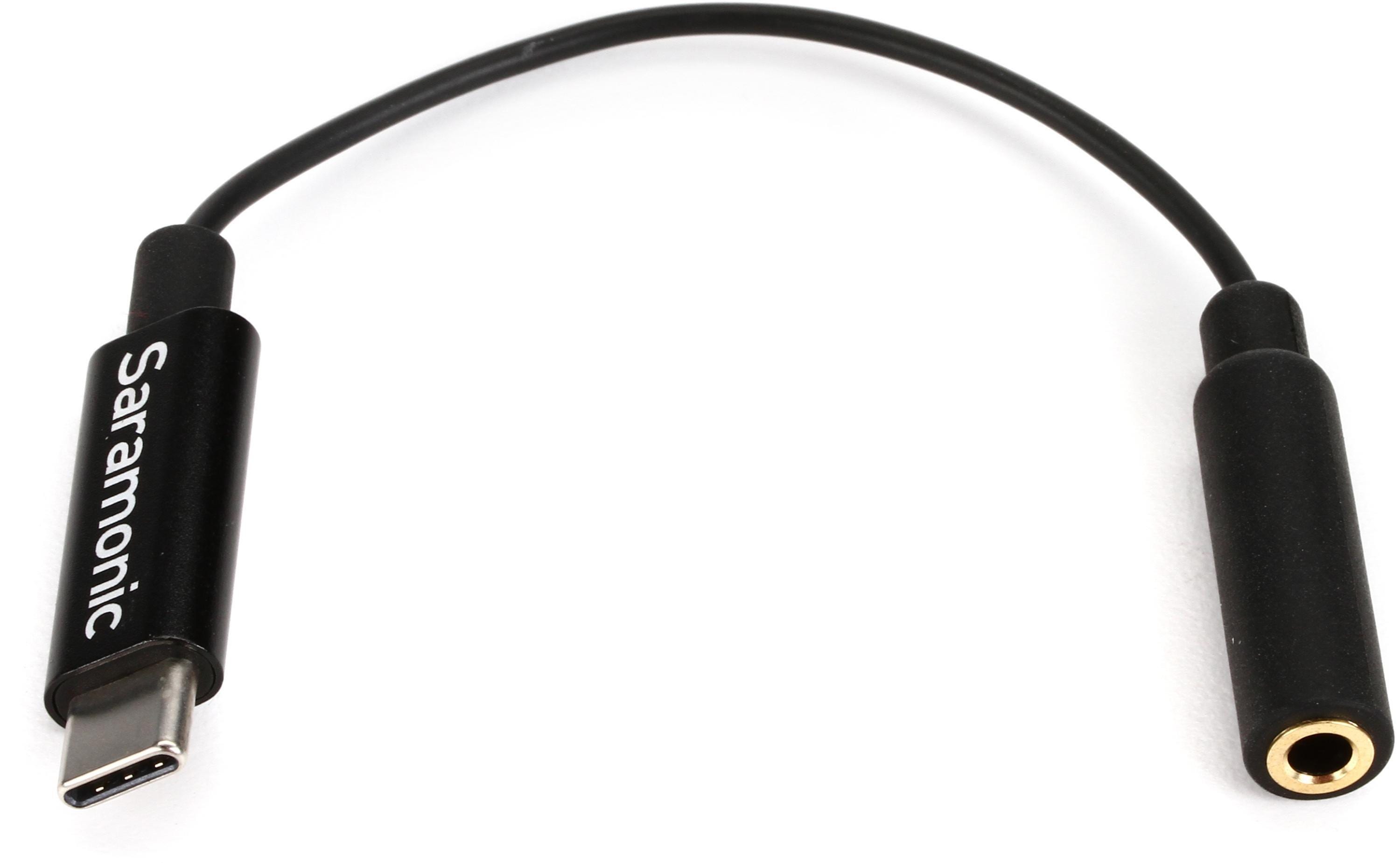 Saramonic SR-C2003 USB-C to TRS Female Audio Adapter - Main Image