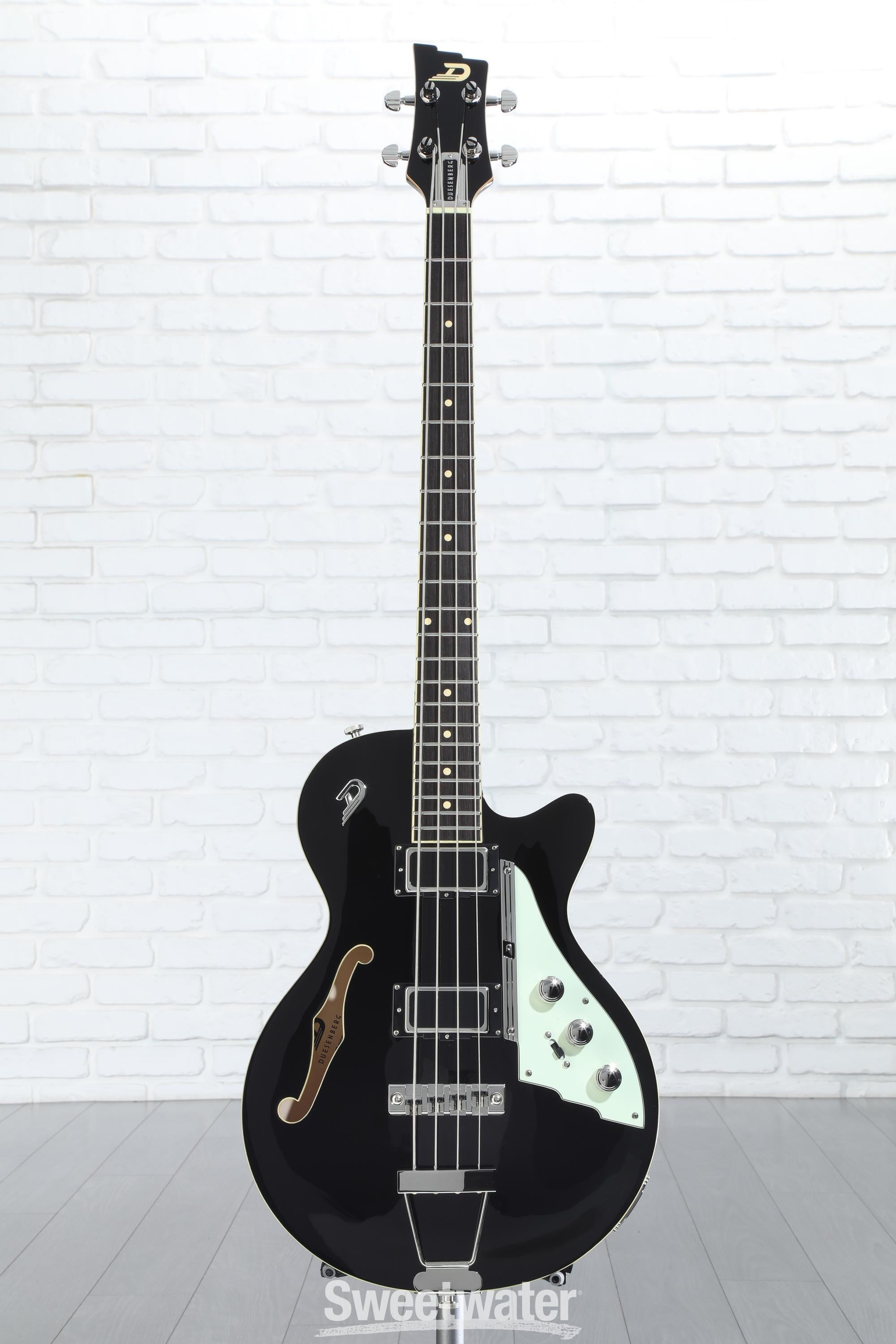 Duesenberg Starplayer Semi-hollowbody Electric Bass - Black