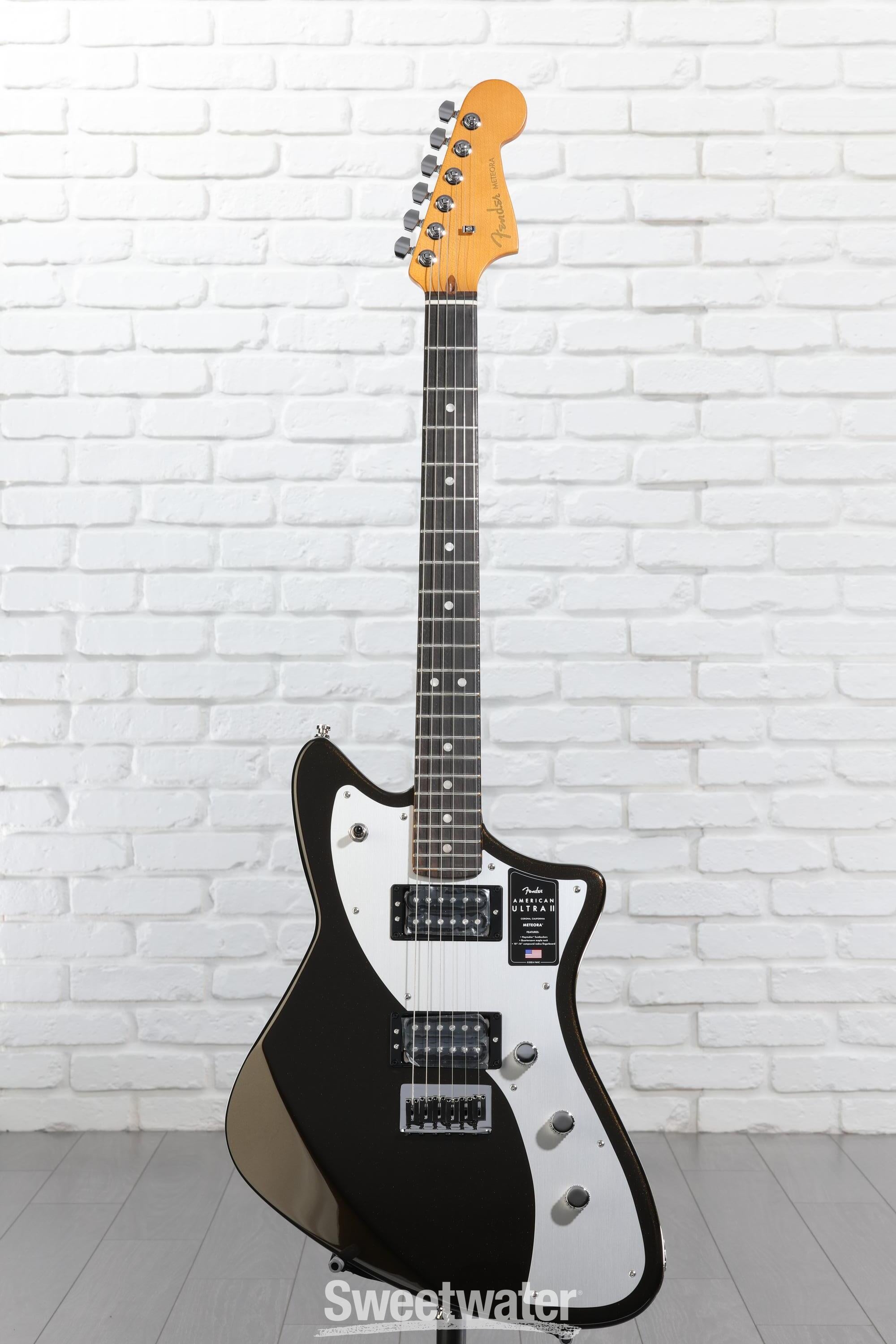 Fender American Ultra II Meteora Electric Guitar - Texas Tea
