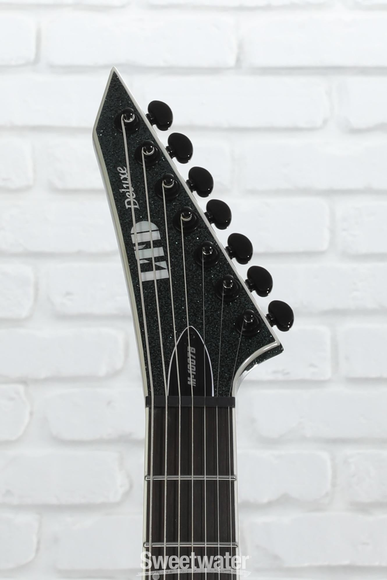 ESP LTD M-1007B 7-string Baritone Electric Guitar - Granite Sparkle