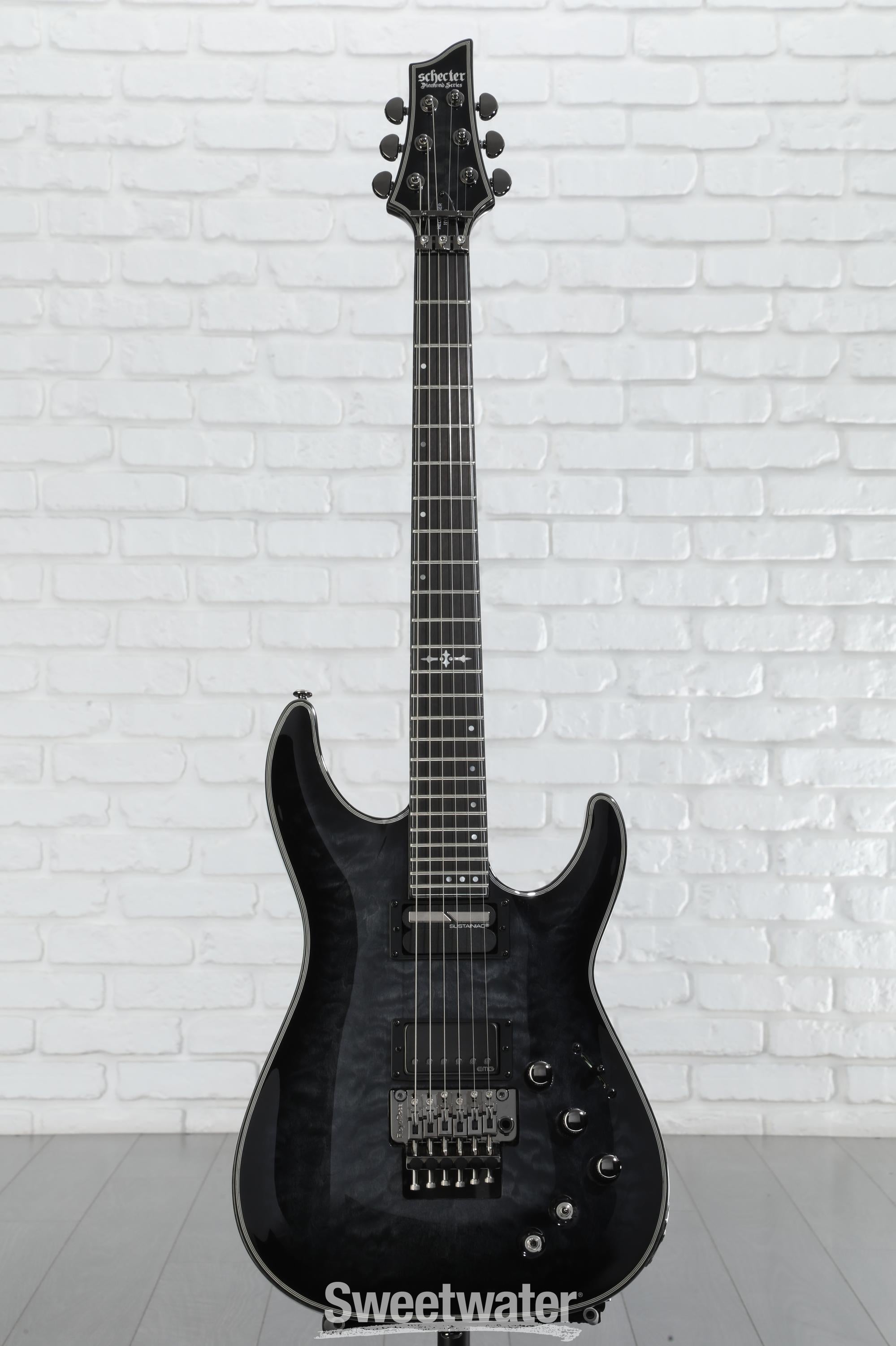 Schecter Hellraiser Hybrid C-1 FR-S Electric Guitar - Trans