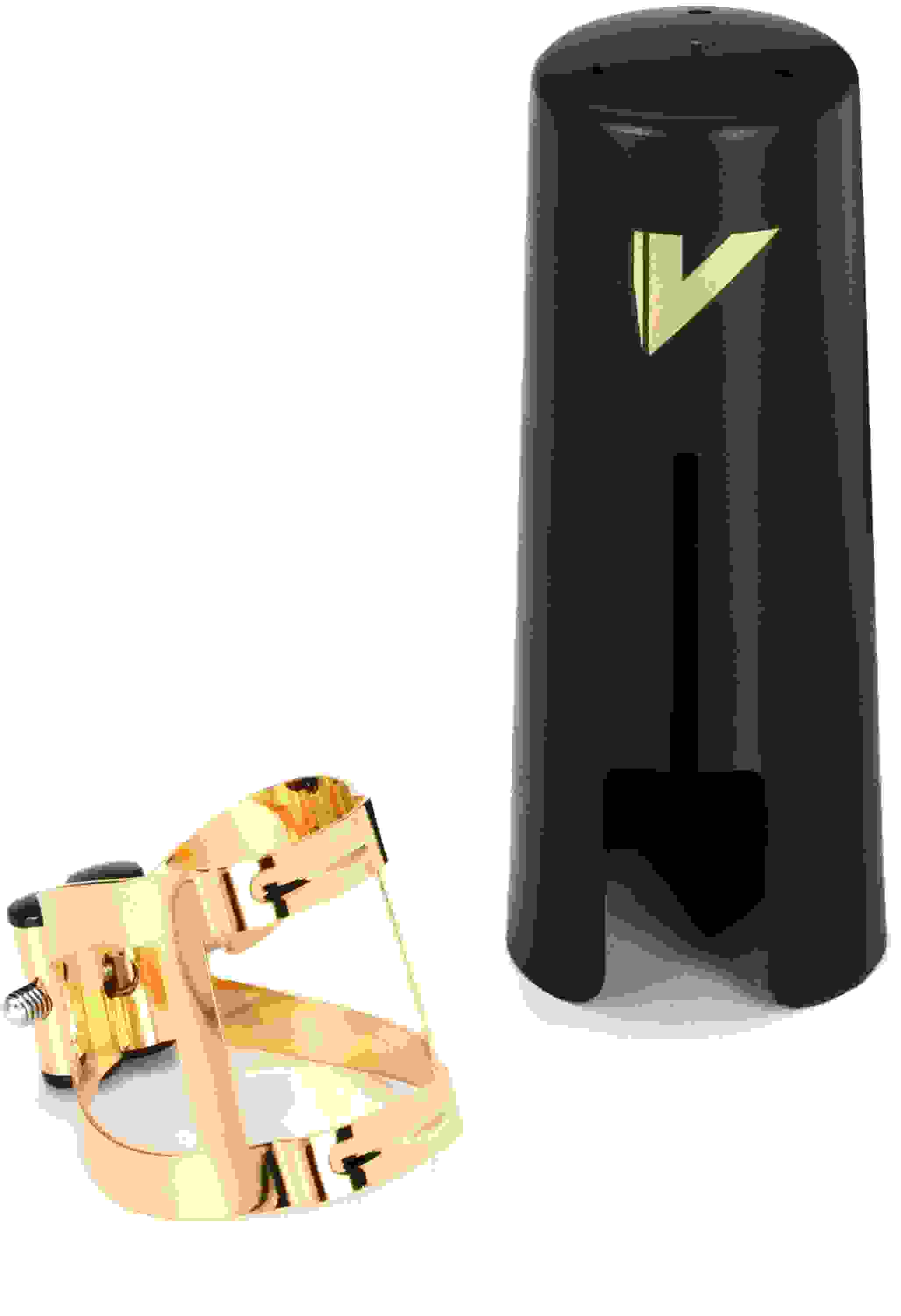 Vandoren M|O Alto Saxophone Ligature and Cap - Gilded