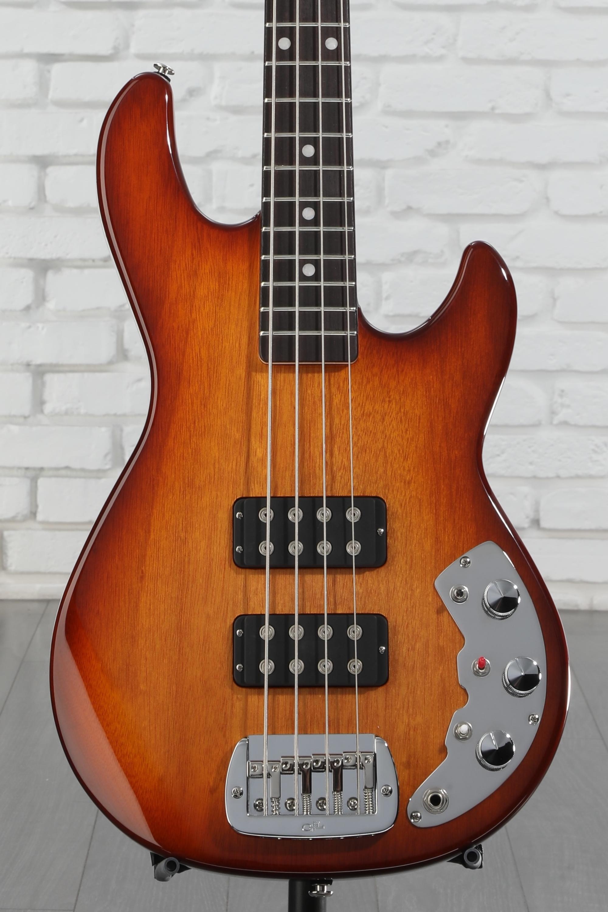 【希少】G&L CLF Research L2000【美品】 G&L CLF Research L-2000 Bass Guitar - Blue Metallic | Sweetwater